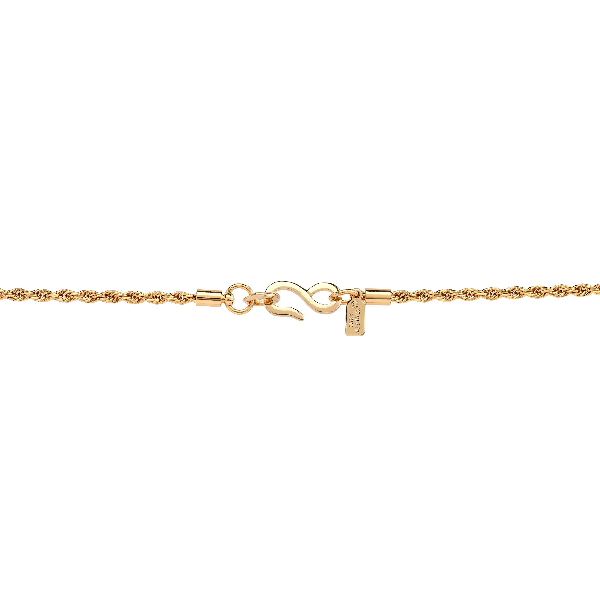 Gold Studded Pearl Strawberry Pendant Necklace