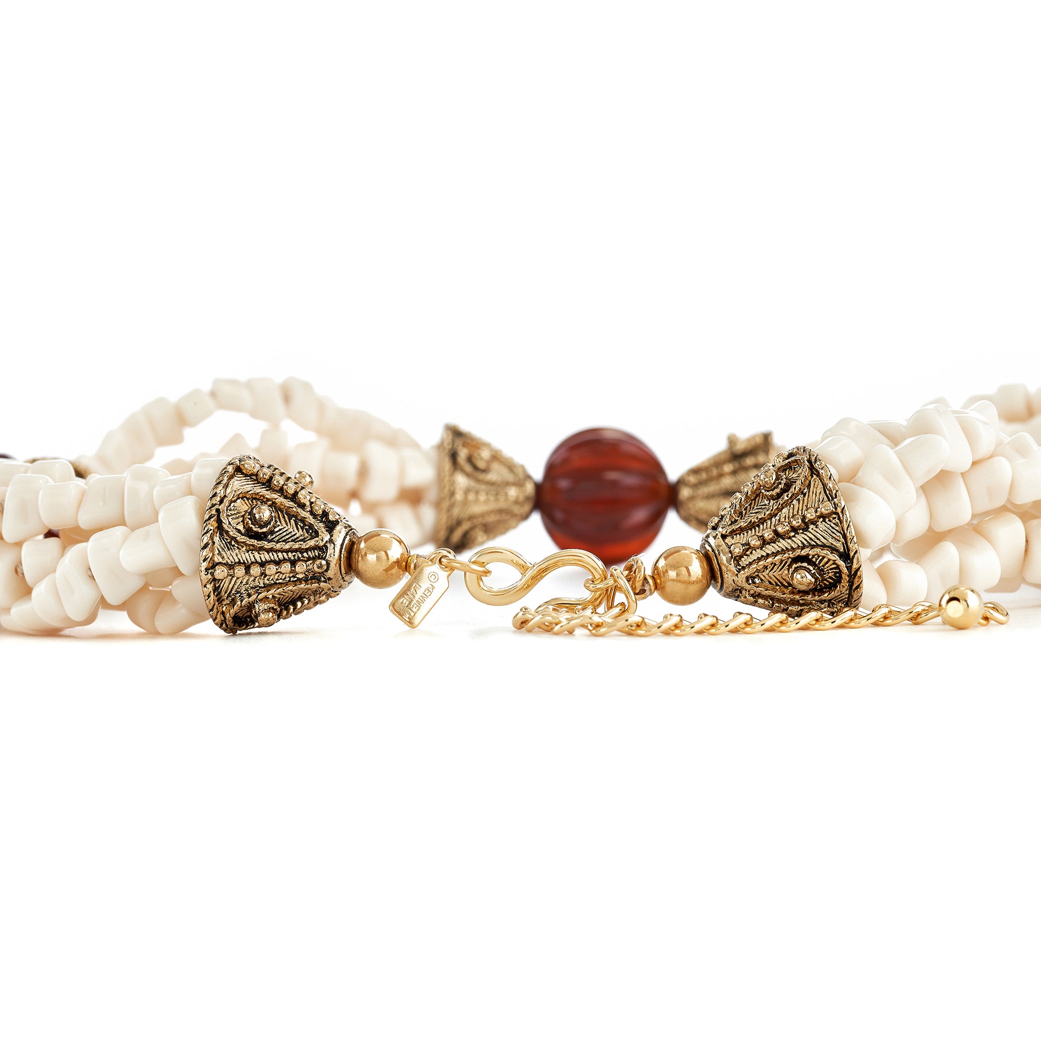 Ivory Chips Statement Necklace