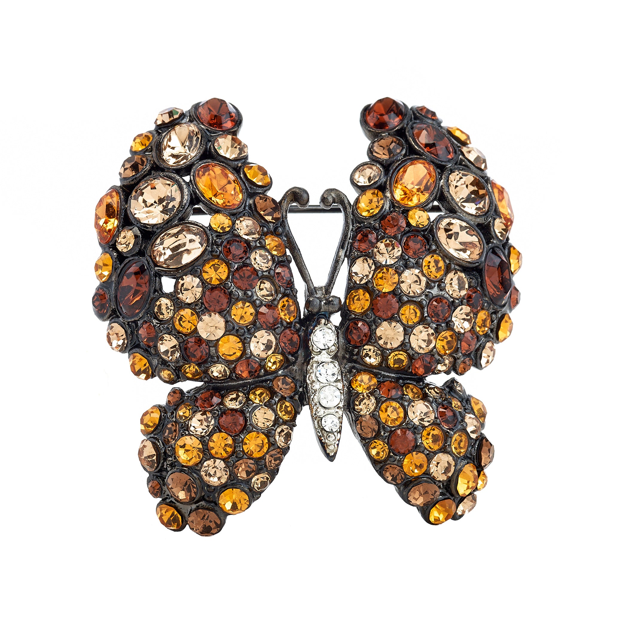 Topaz Butterfly Pin