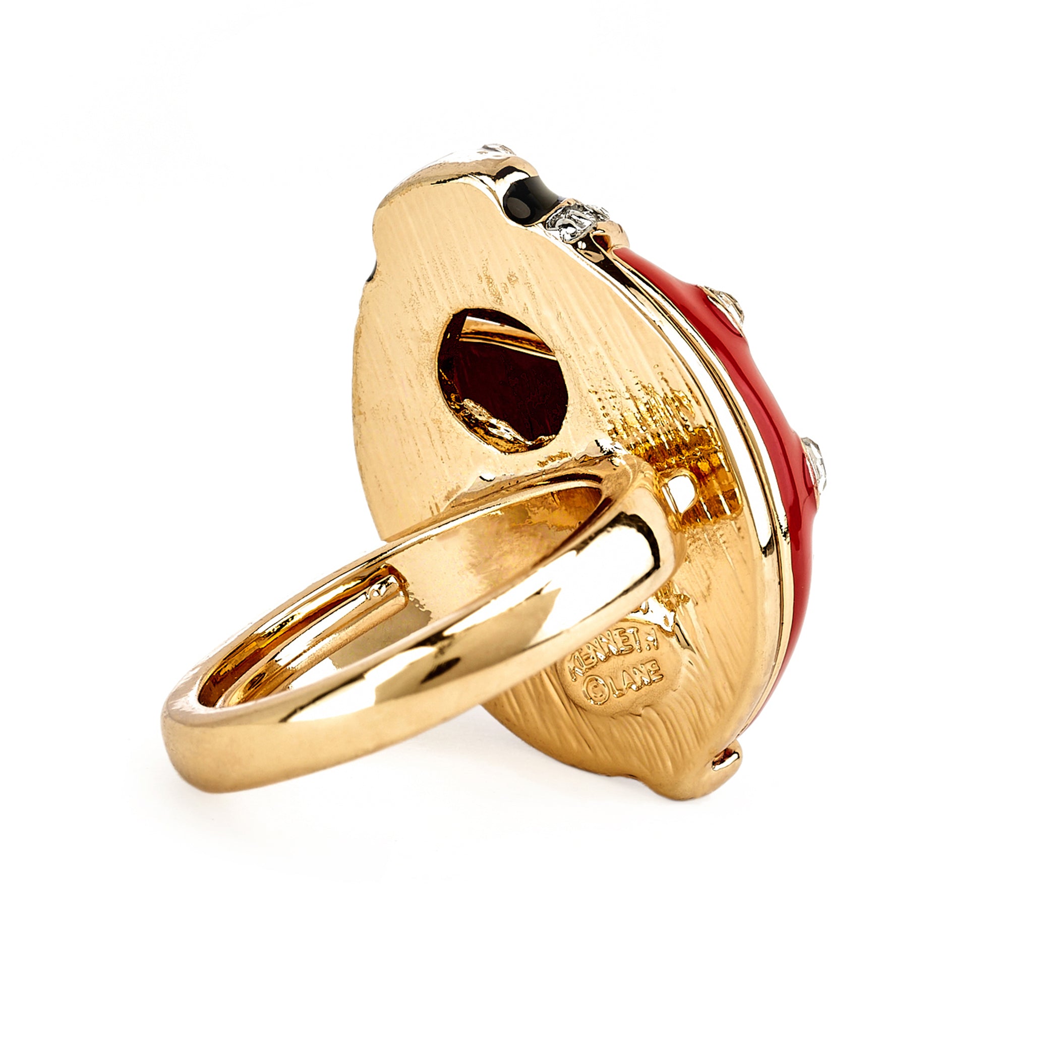 Red Ladybug Adjustable Ring