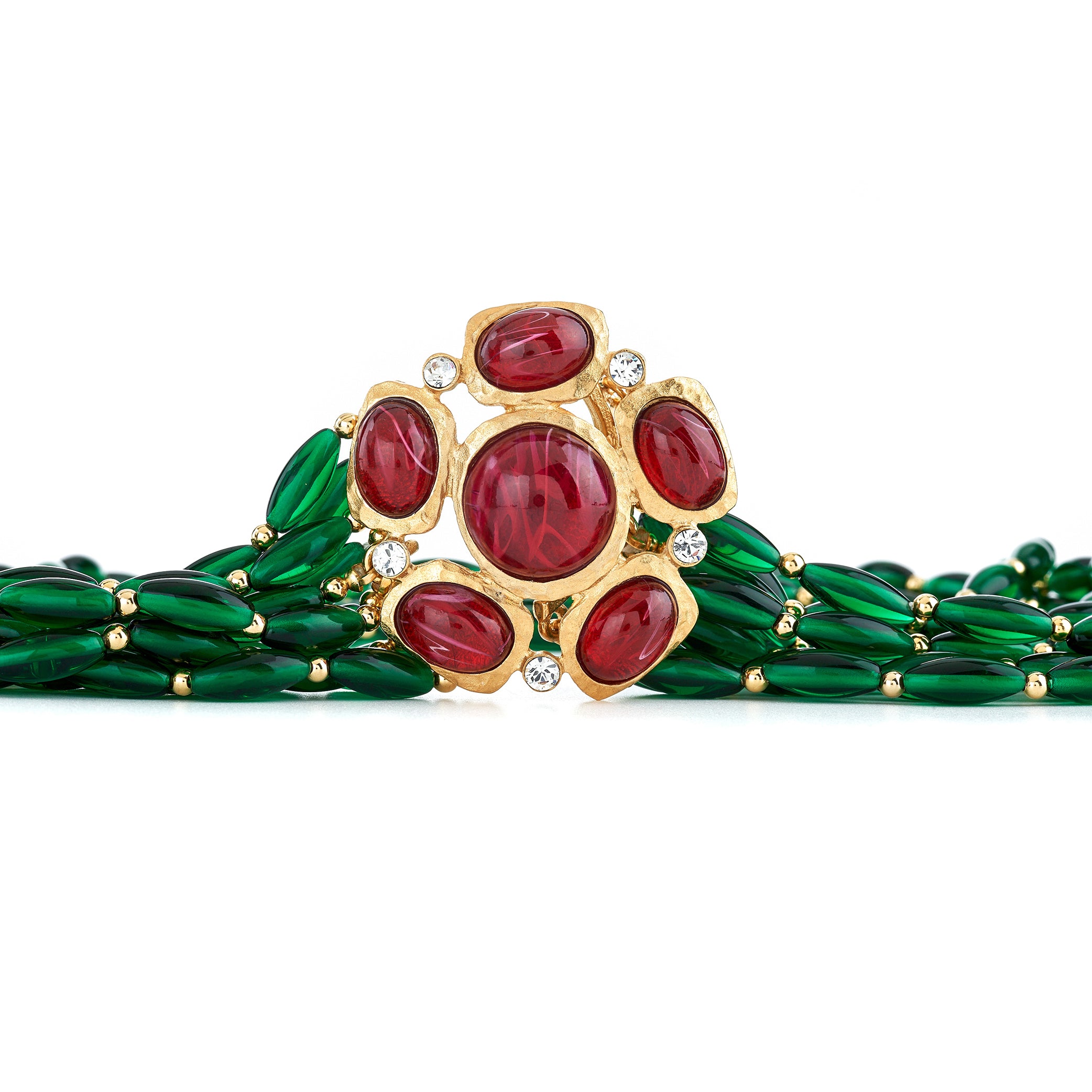 Emerald Bead Necklace