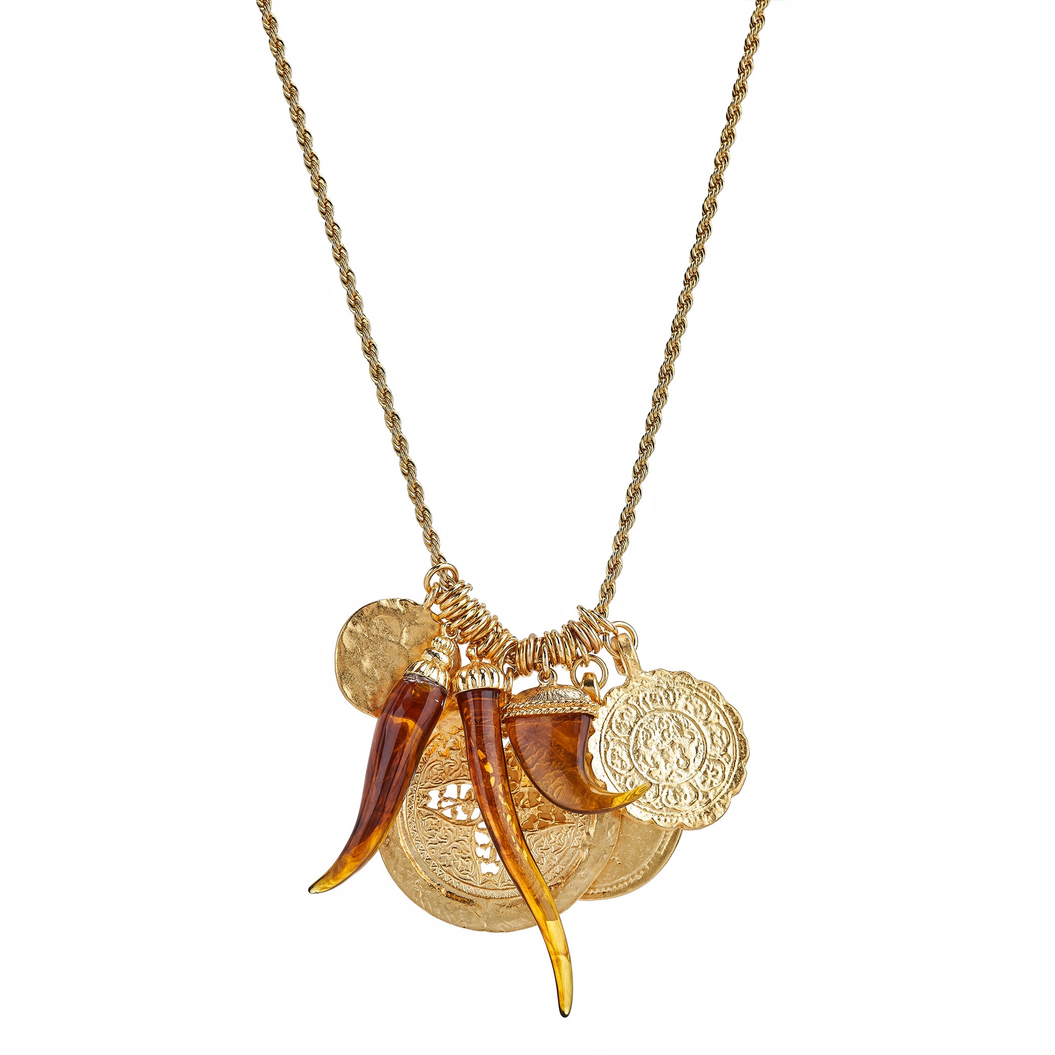 Tortoise Charms Necklace
