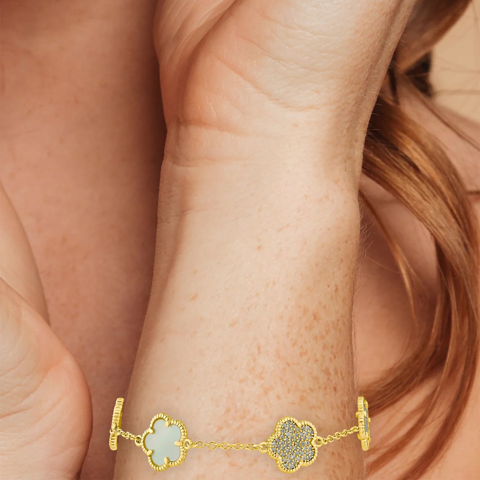 Clover Station Bracelet