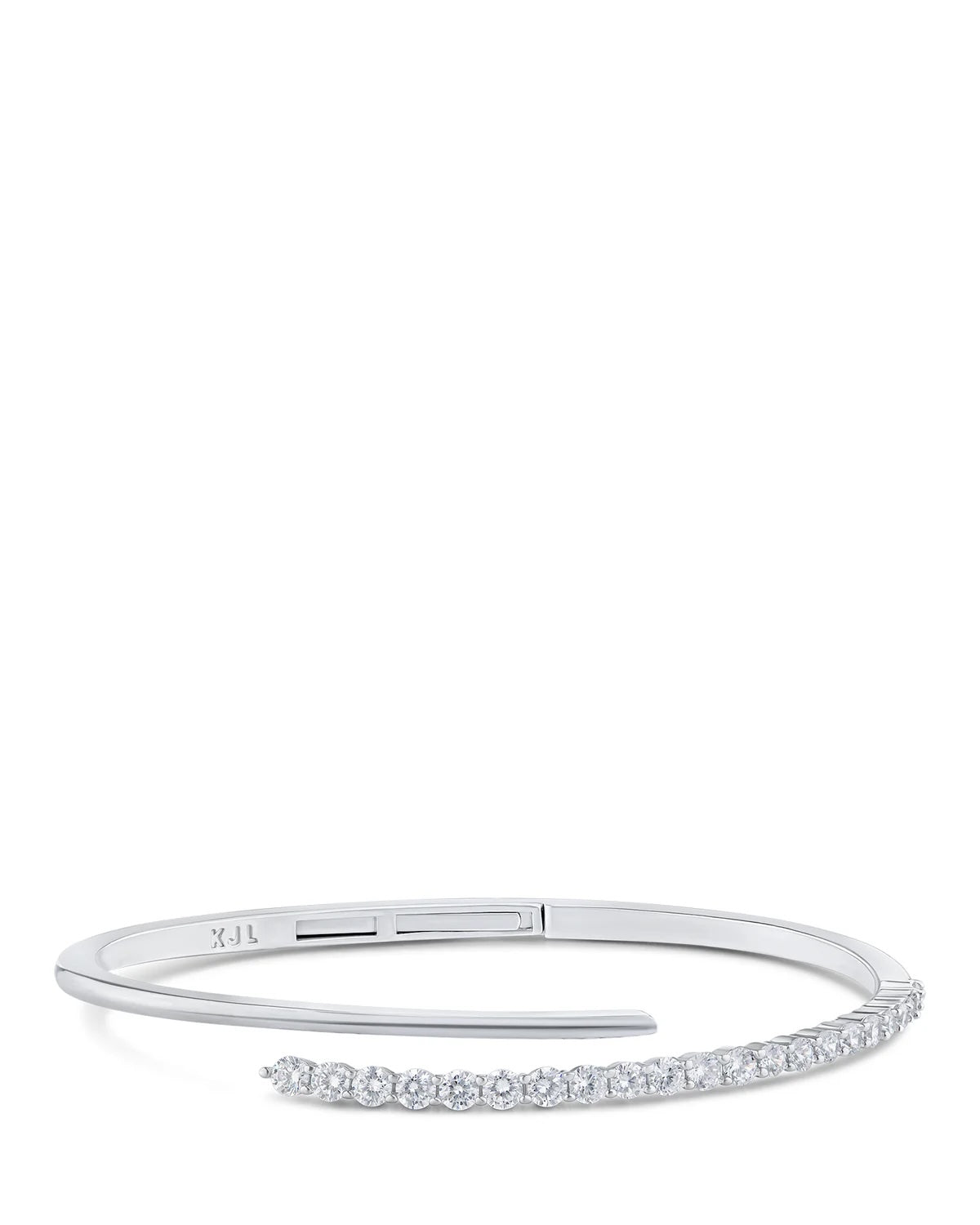 Round CZ Wrap Bracelet