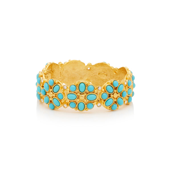 Gold & Turquoise Bracelet