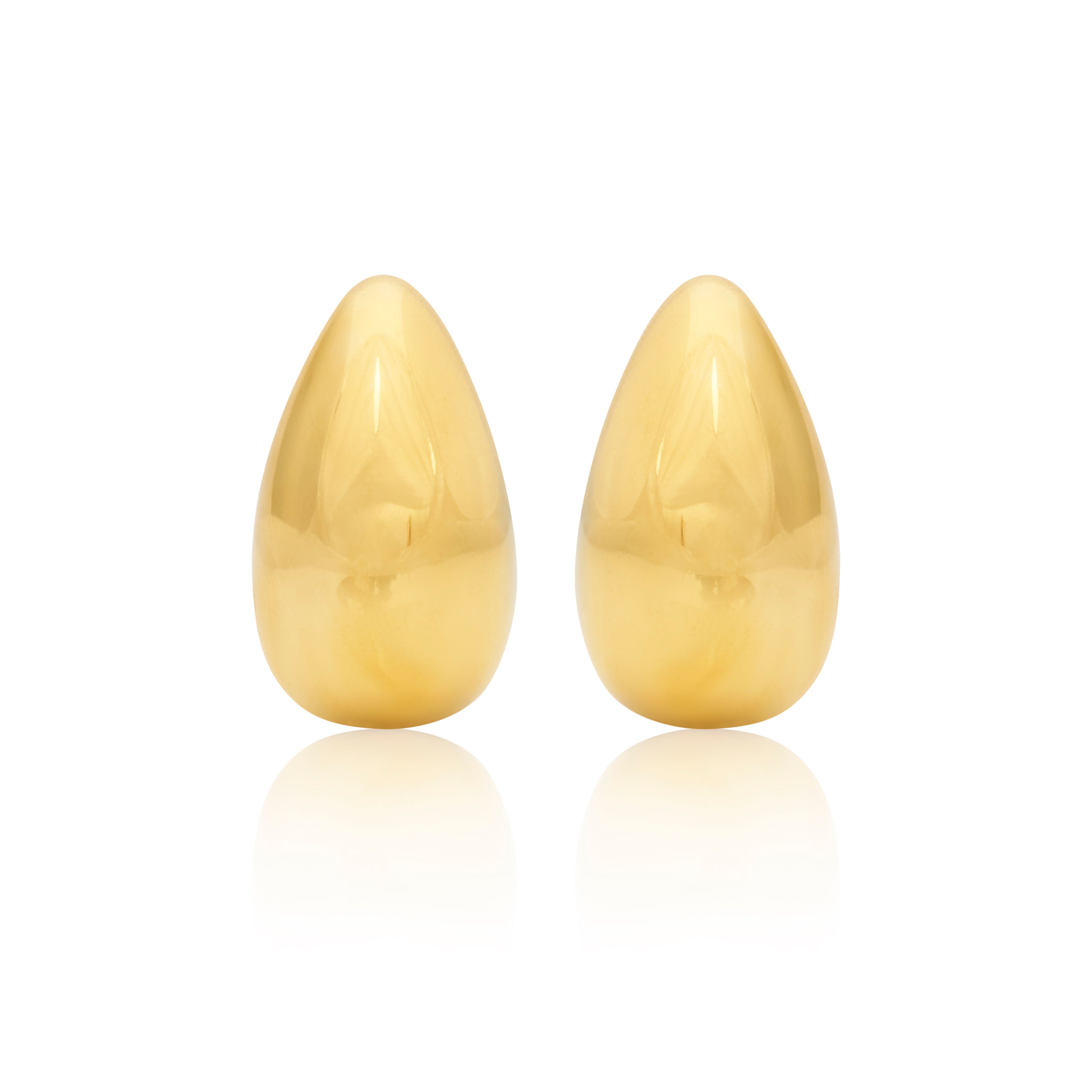 Tapered Hoop Earrings