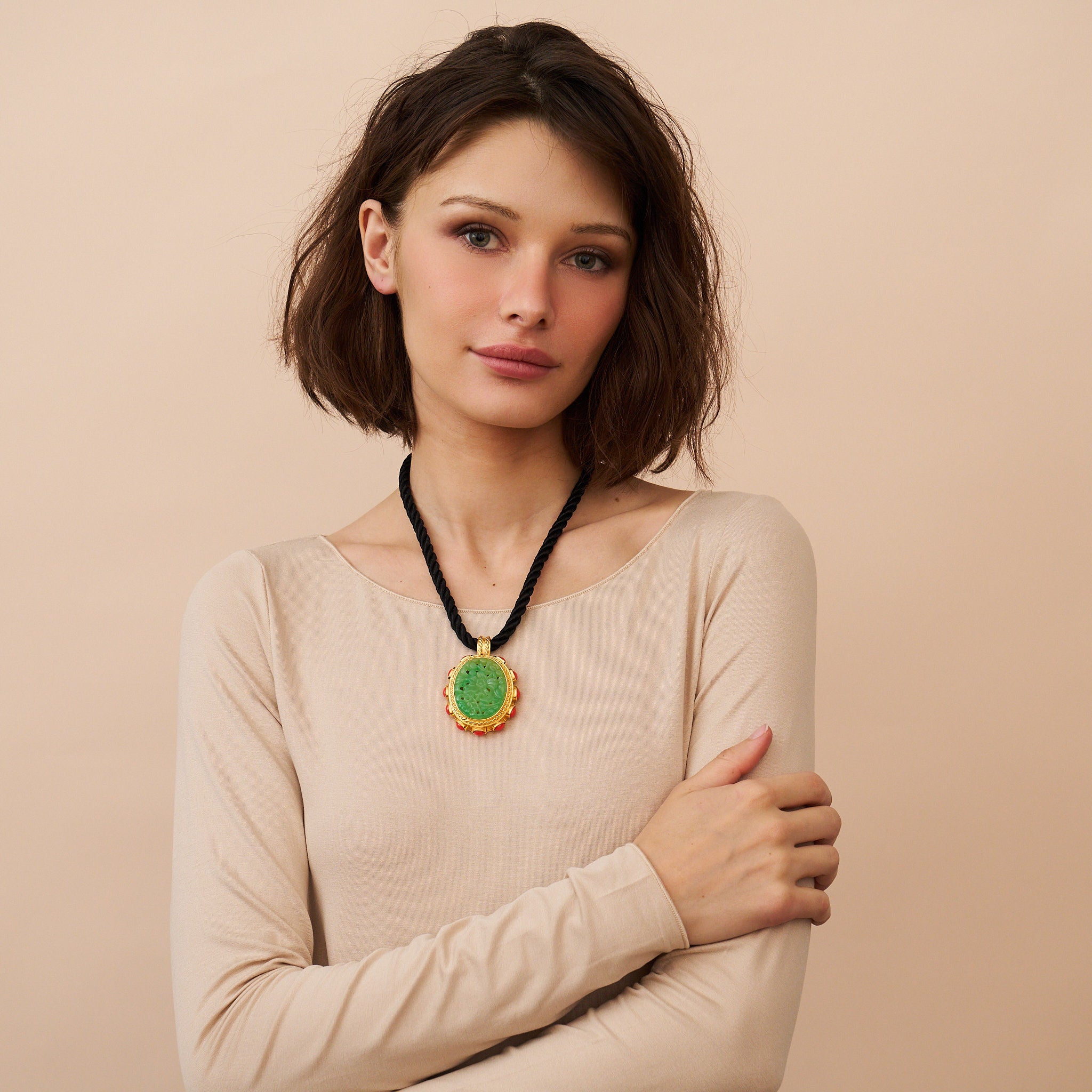 Black Cord Necklace