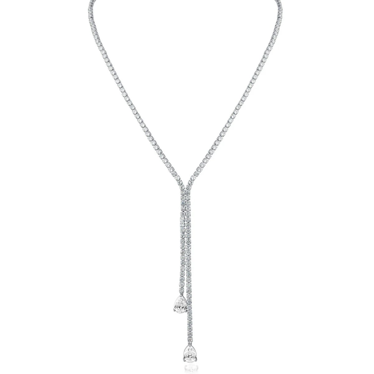 Double Drop Y-Necklace