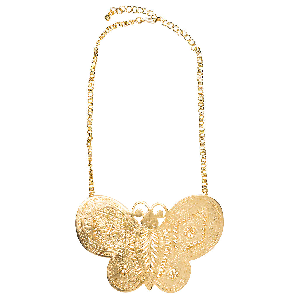 Kenneth deals Jay Lane Gold Butterfly Necklace