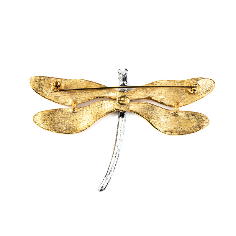 Gold Dragonfly Pin