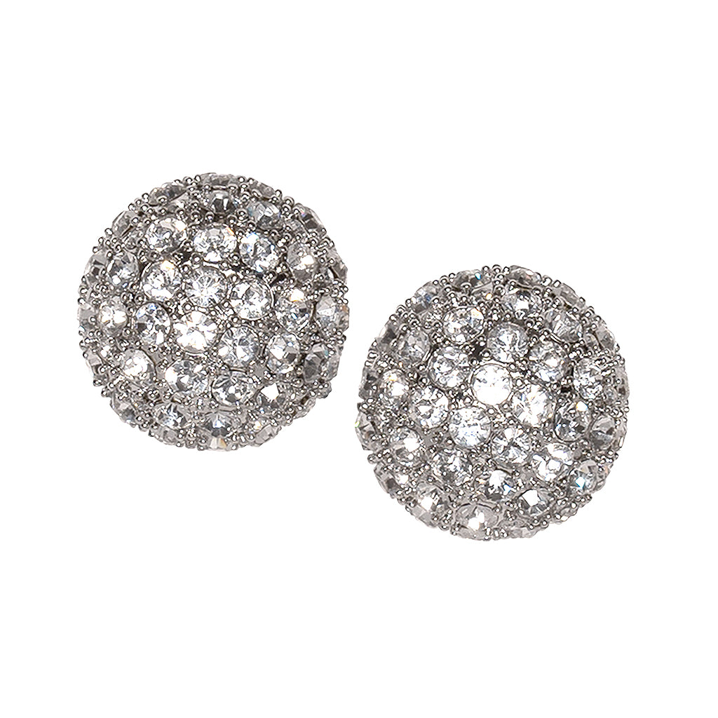 Large disco ball earrings top