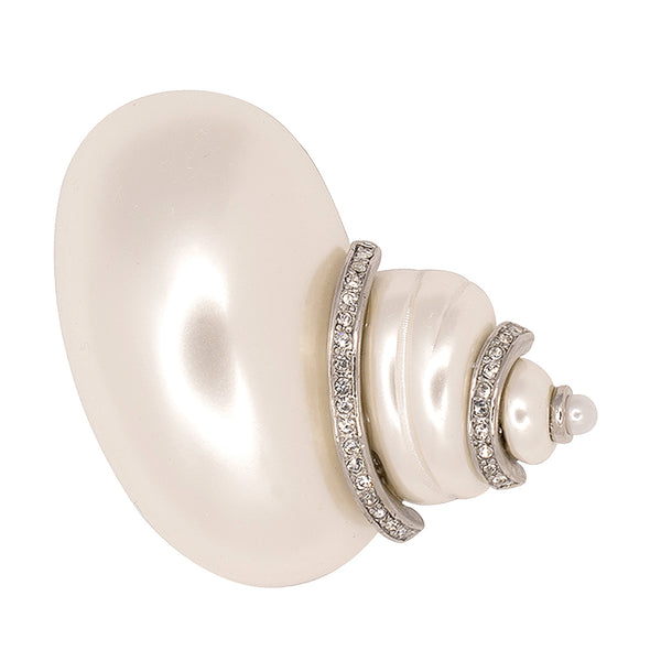 White Pearl Shell Pin