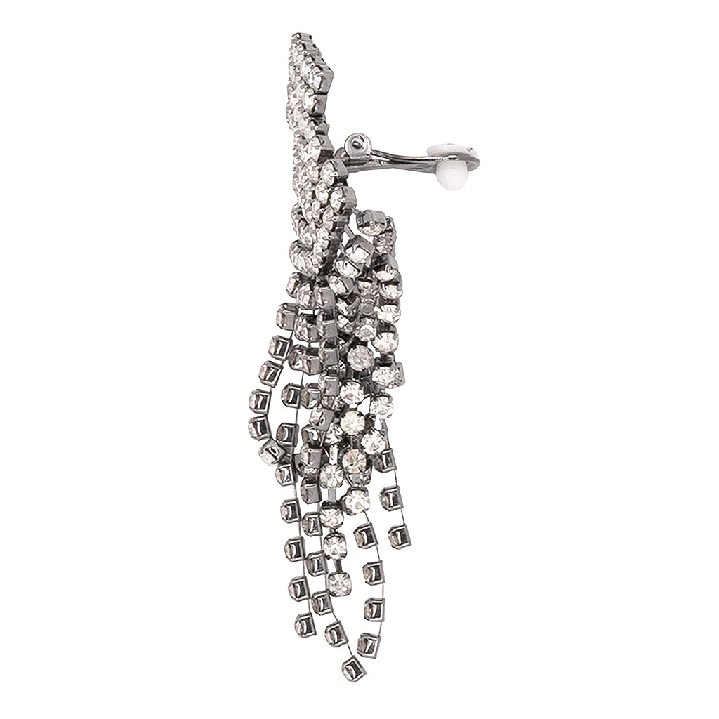 Waterfall Clip Earrings