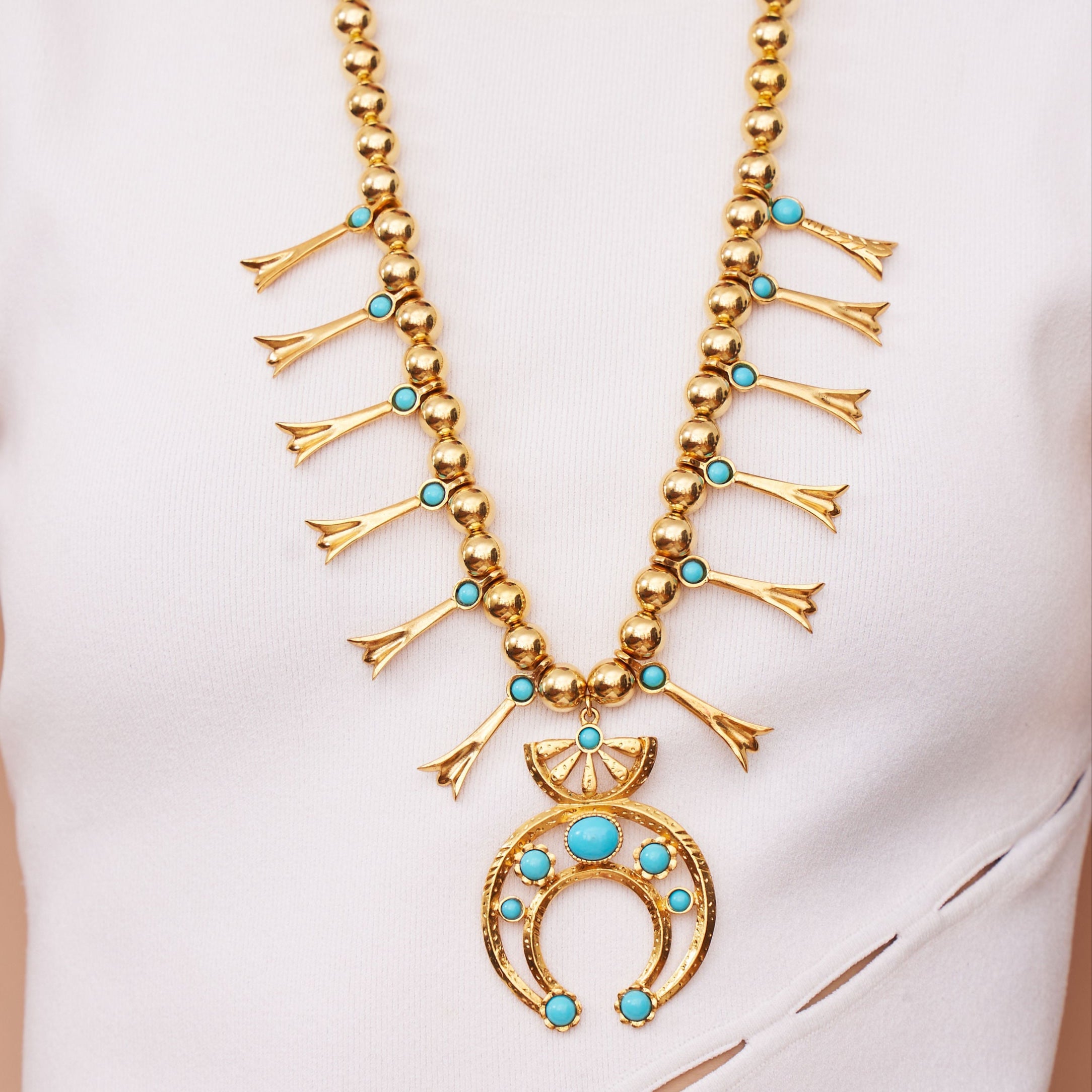 Vintage Western "S" Hook Necklace
