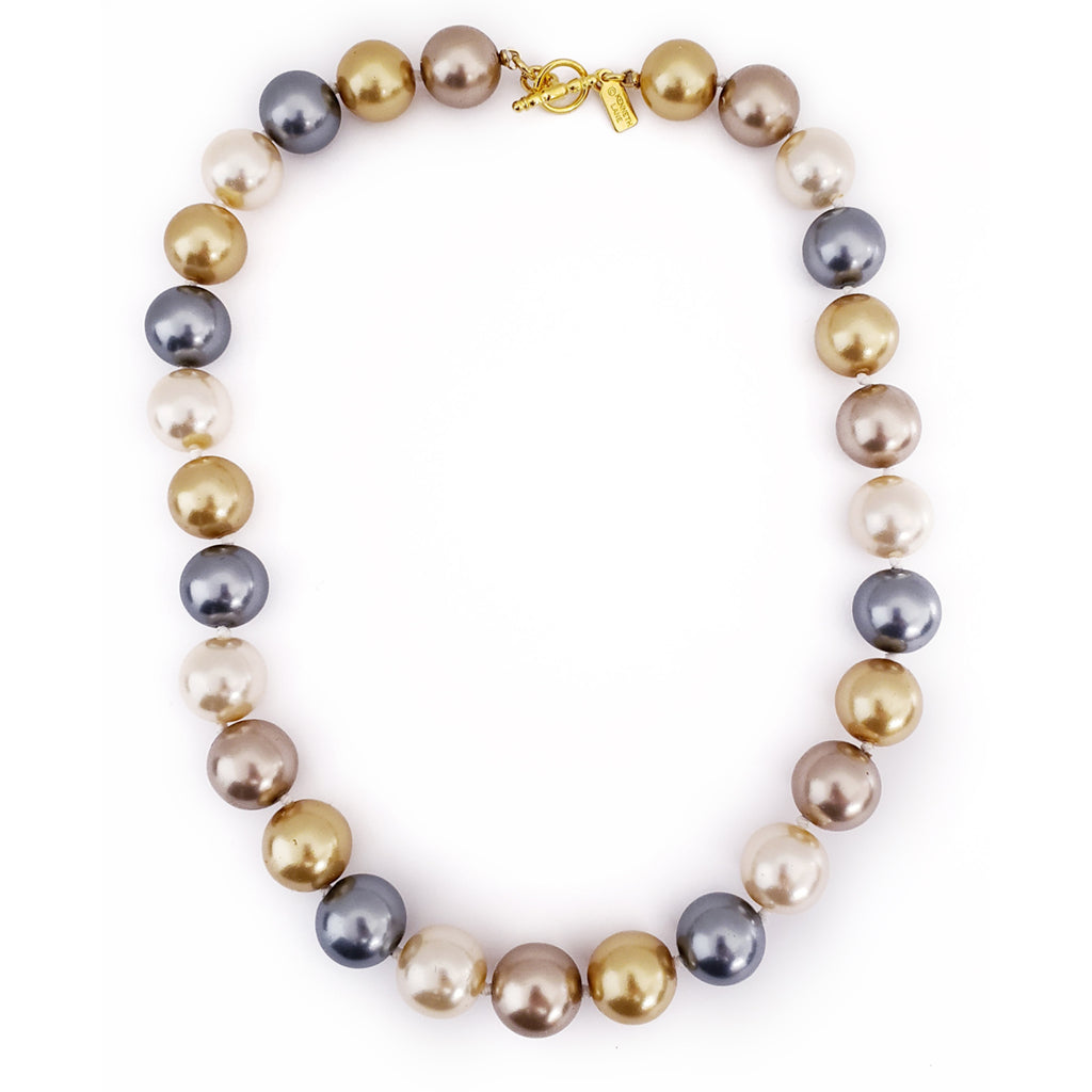 Multicolored Pearls Necklace