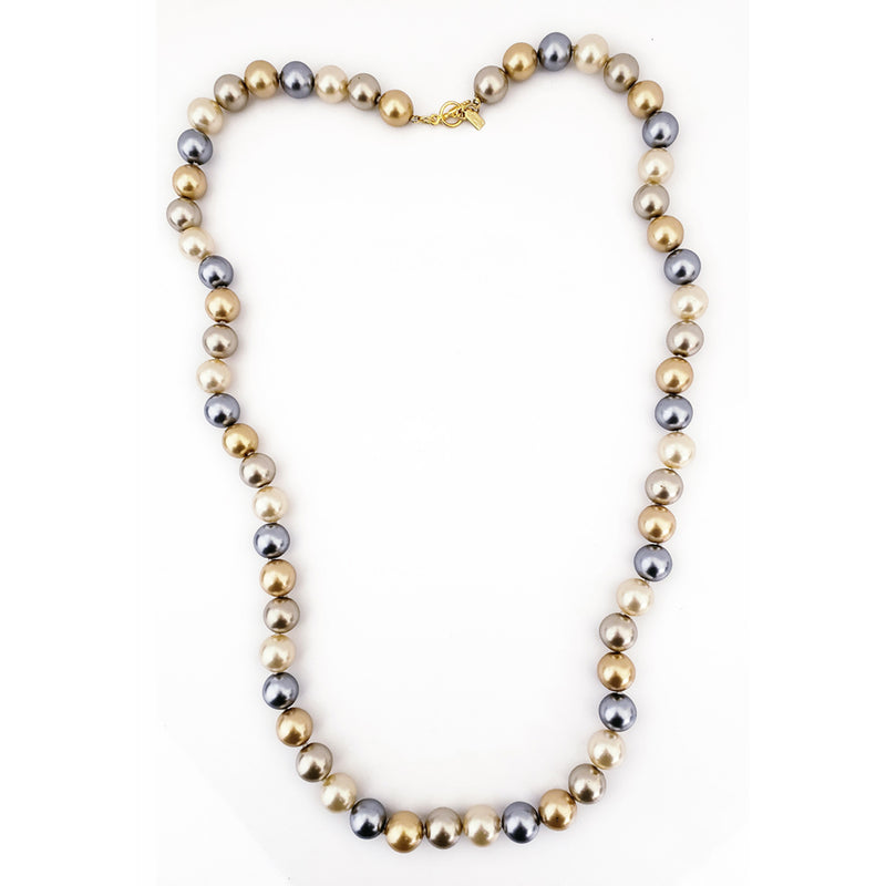 Multicolored Pearls Necklace