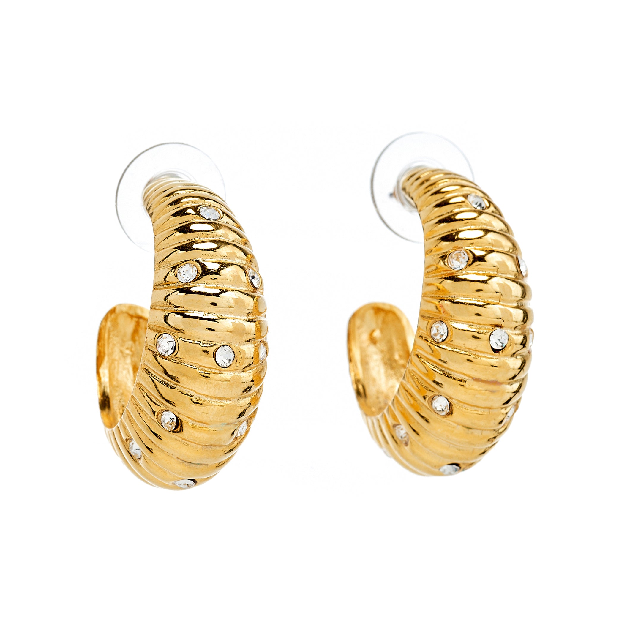 明日値段戻します。Engraved Hoop Earring Earring – Antidote