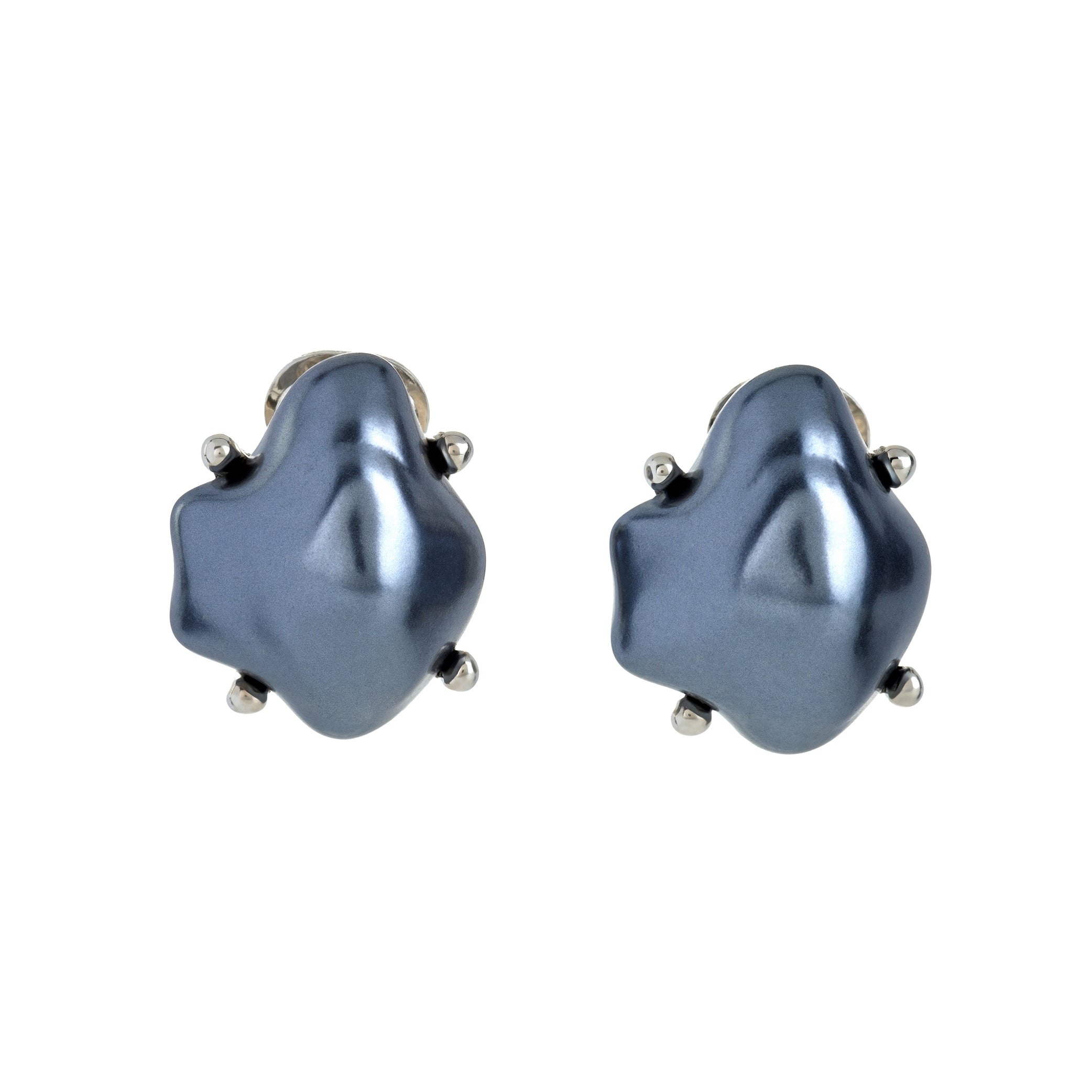 Baroque Pearl Clip Earrings