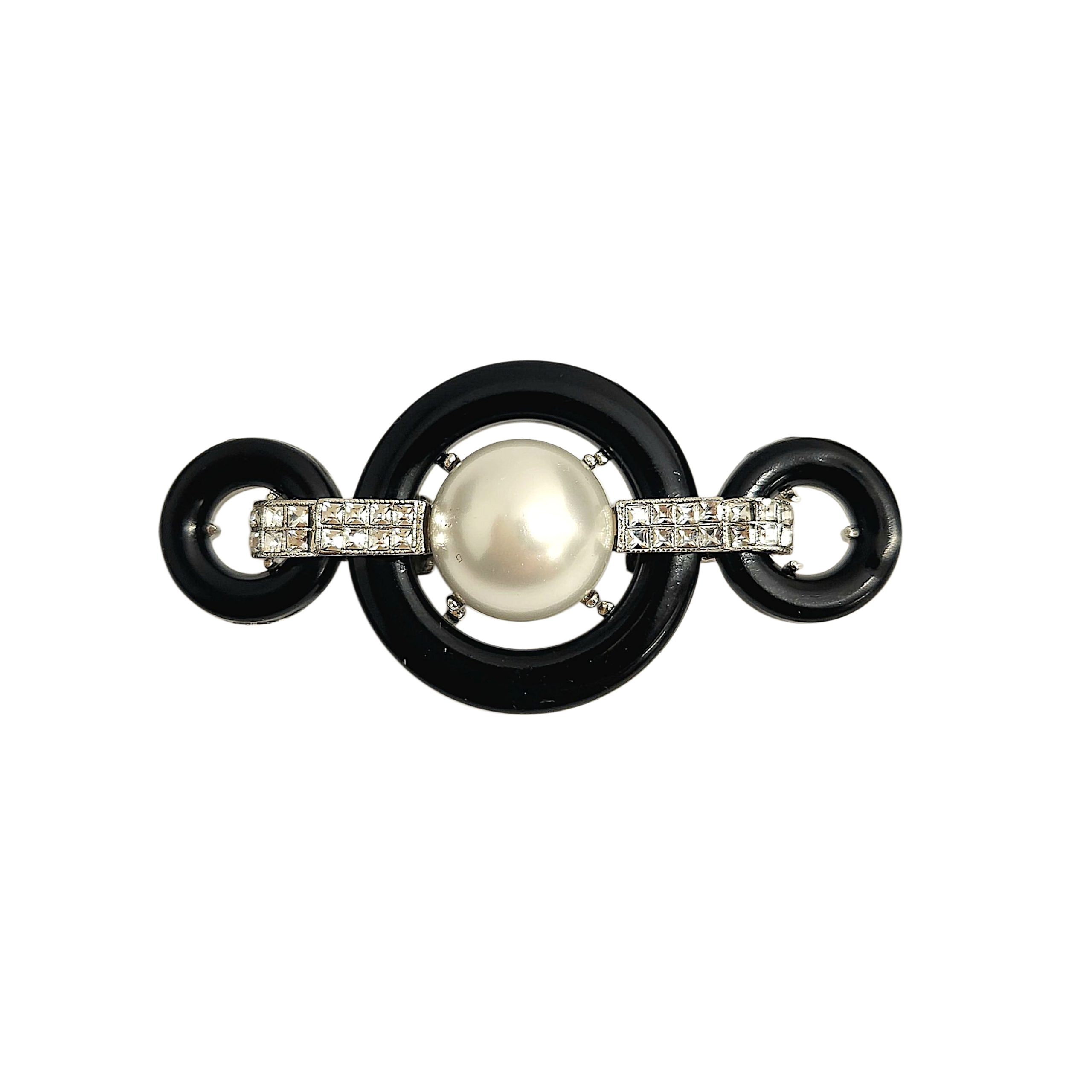 Pearl Center Deco Pin