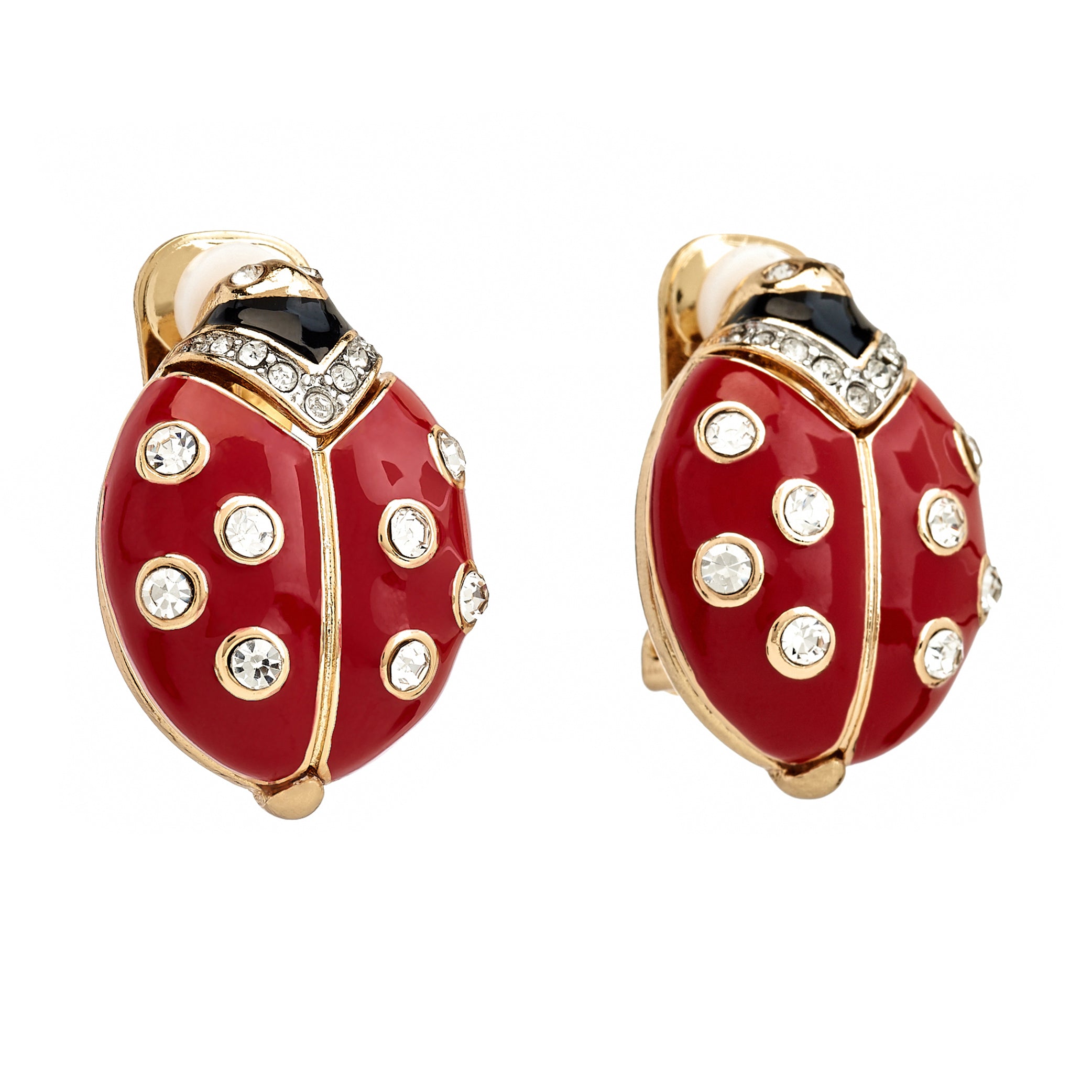 Red Ladybug Earrings