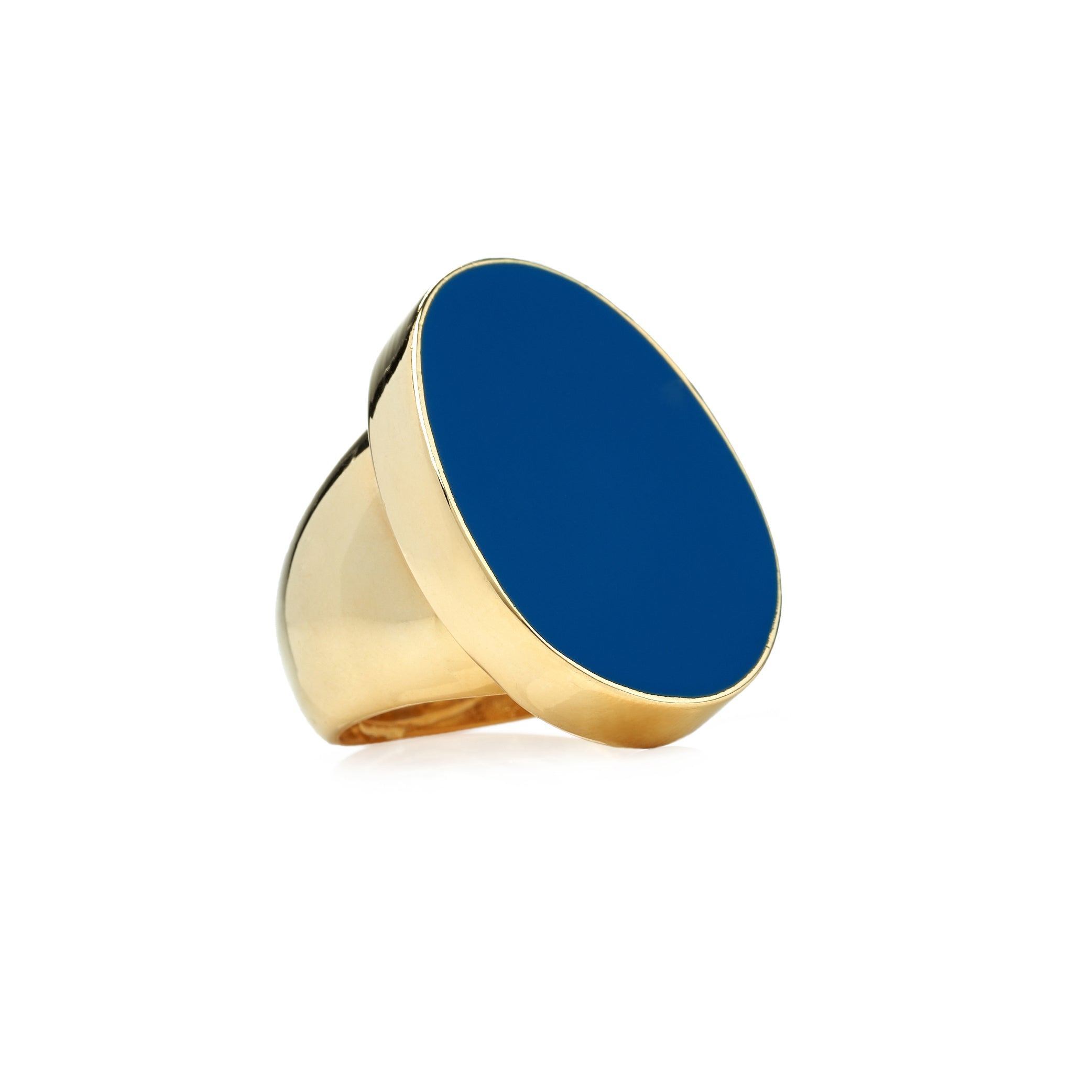 Blue Kidney Ring