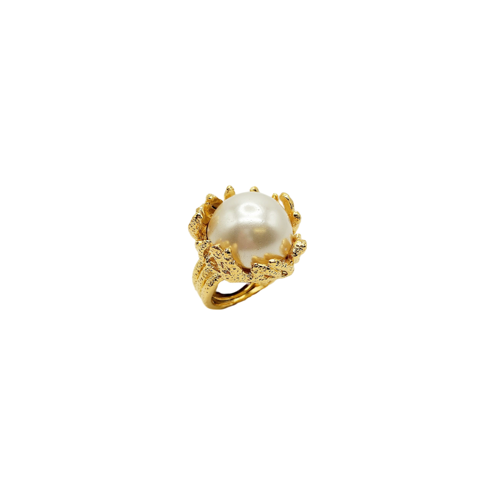 Sea Branch Pearl Ring