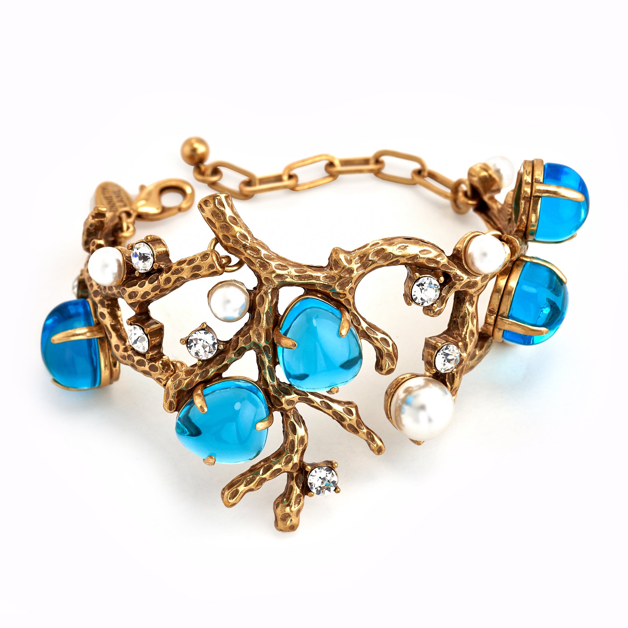 Blue Sea Branch Bracelet