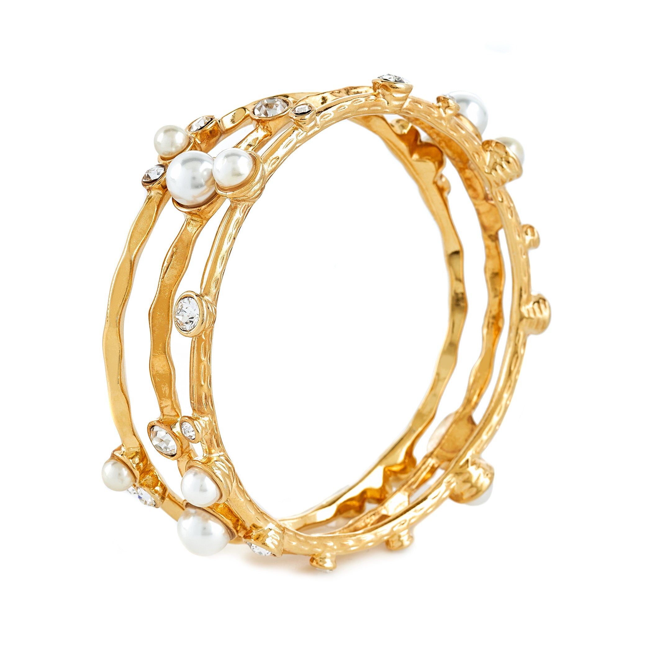 Triple Bangle Bracelet Set