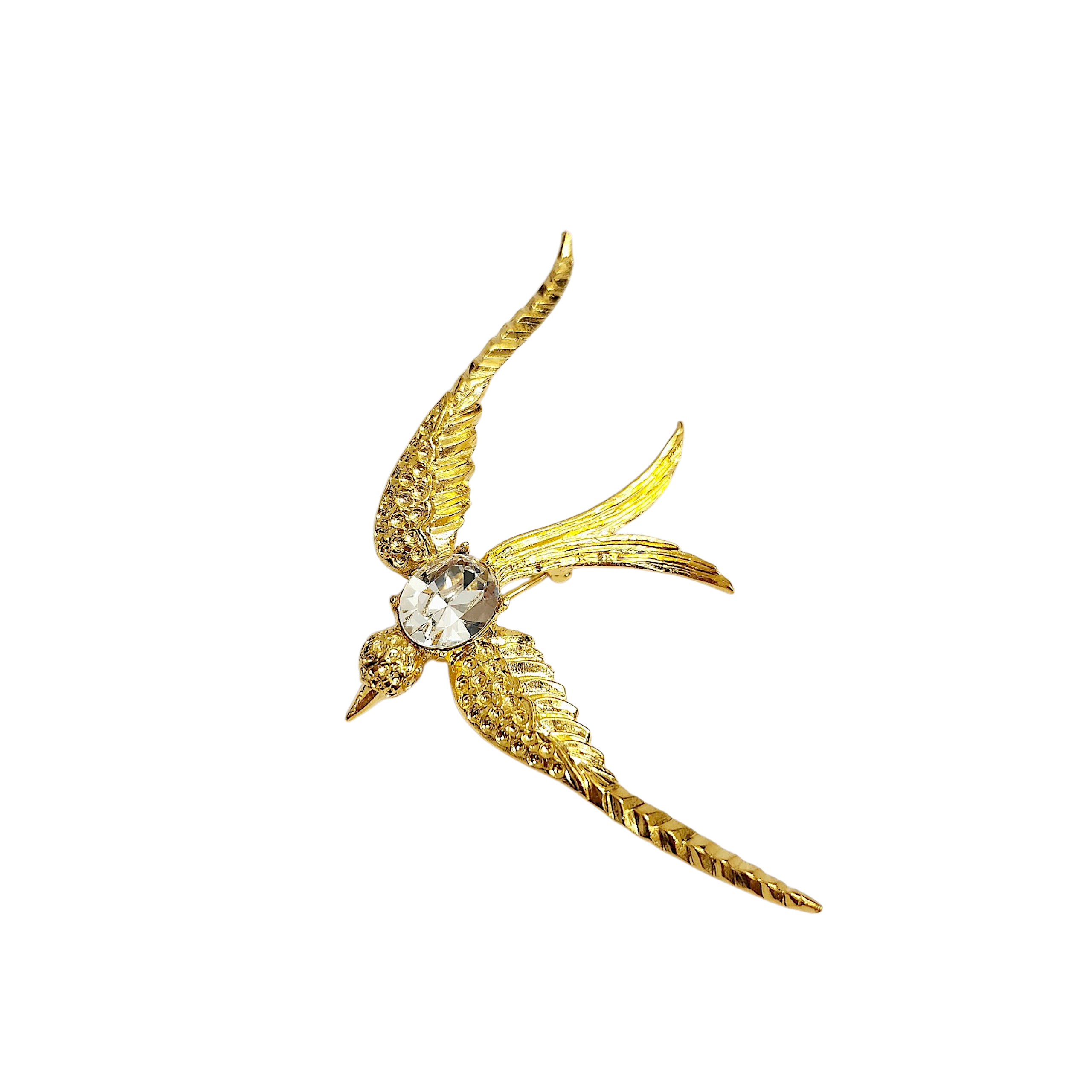 Gold Bird Pin