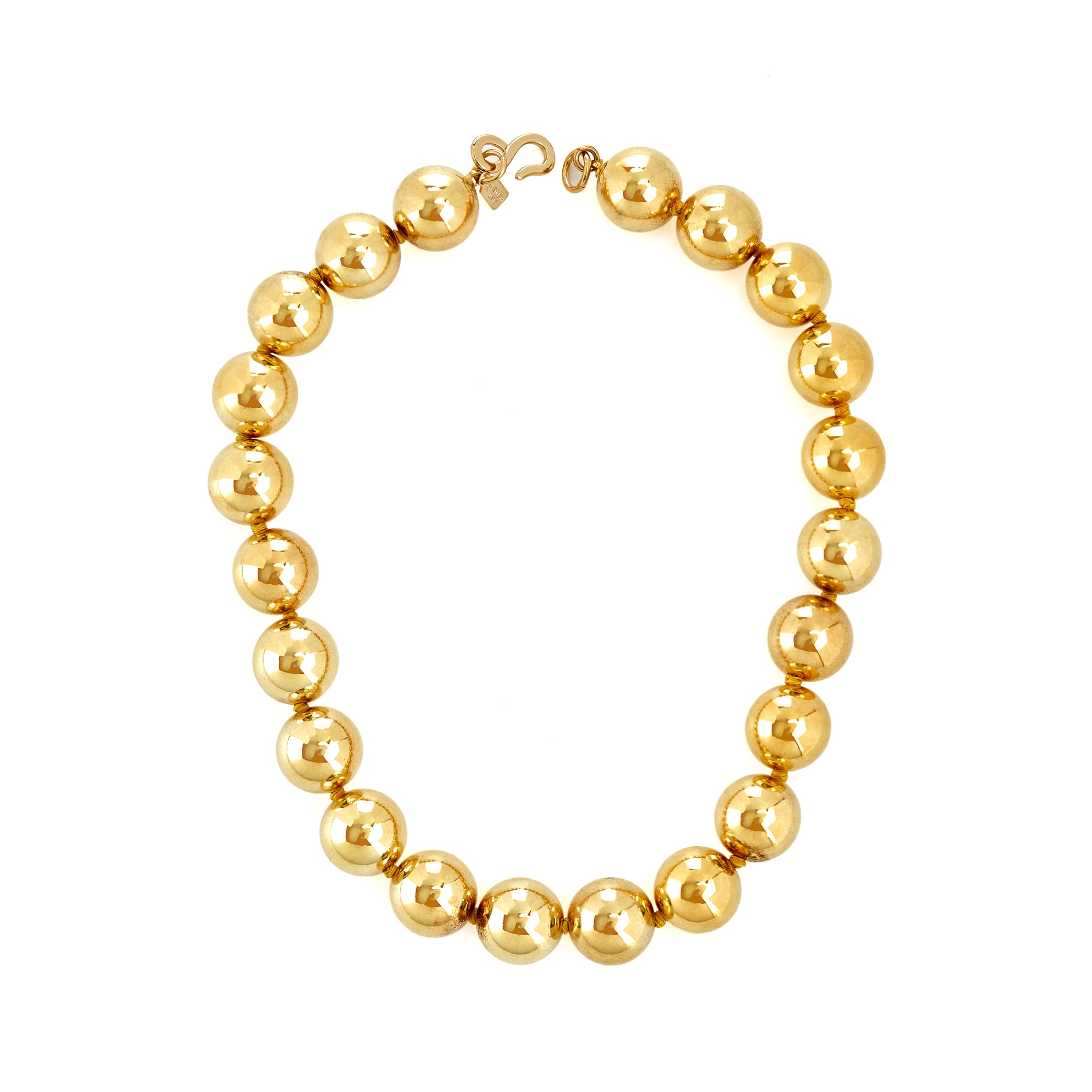Gold Bead Necklace