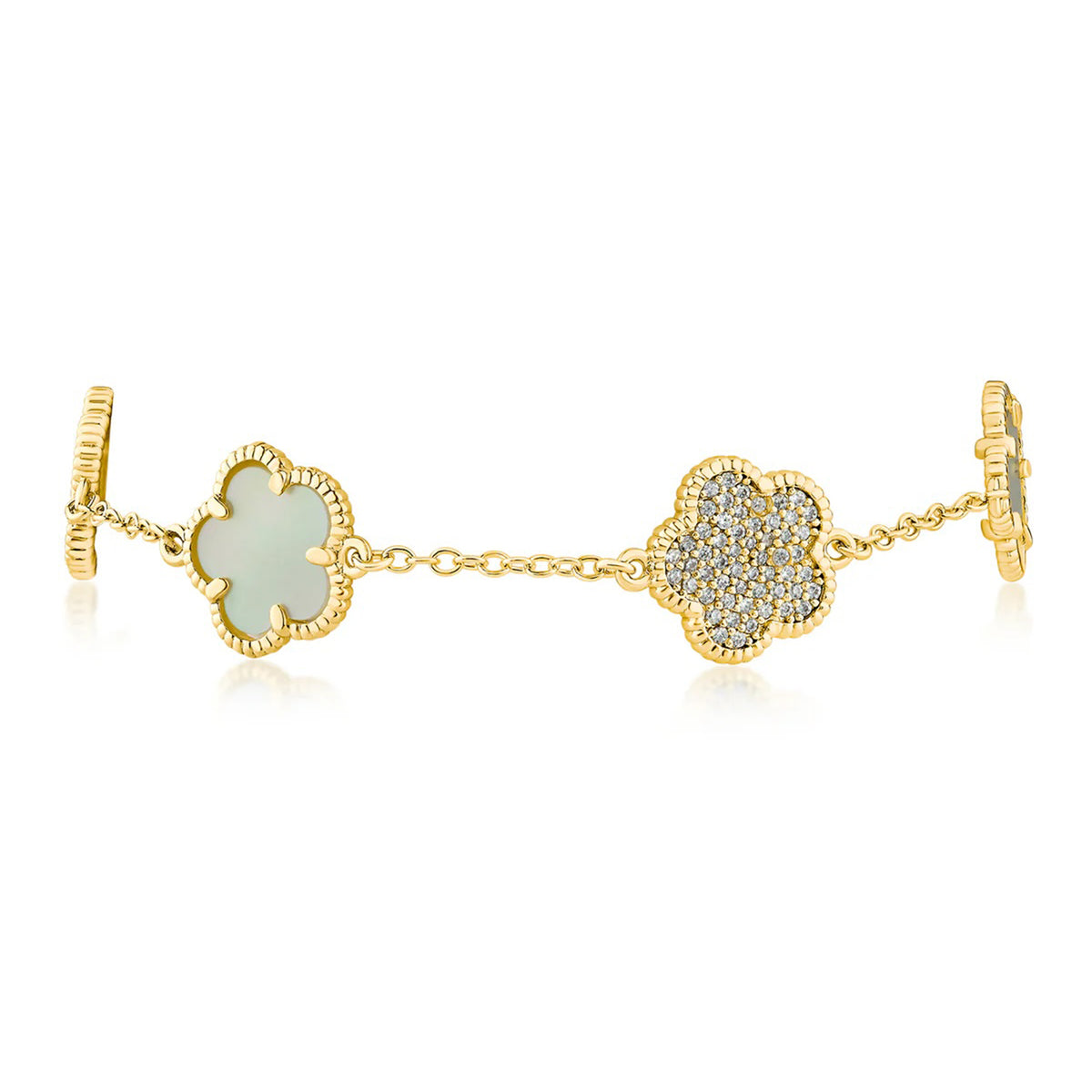 Clover Station Bracelet