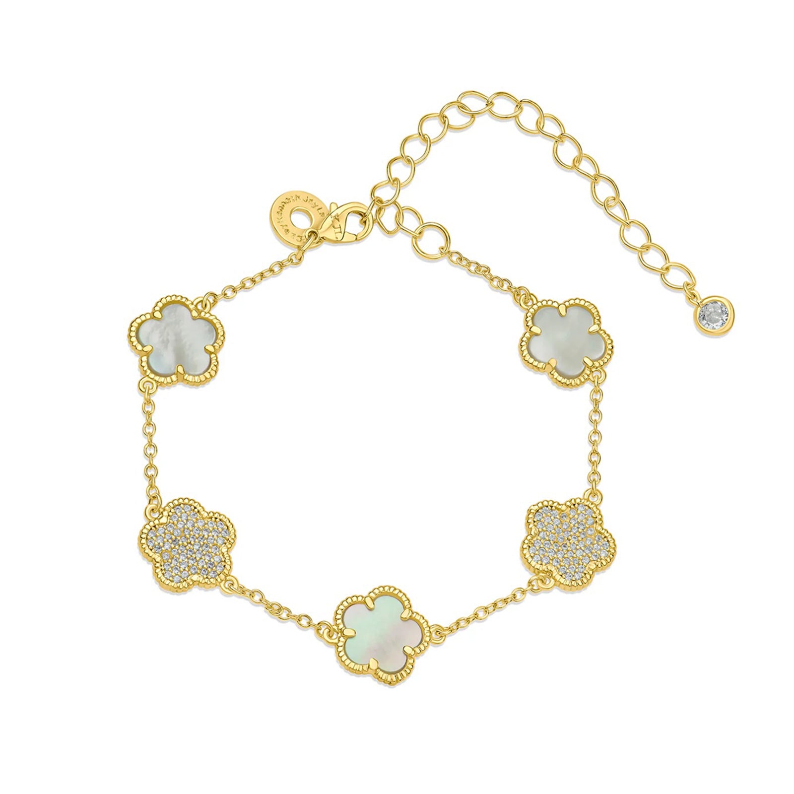 Clover Station Bracelet