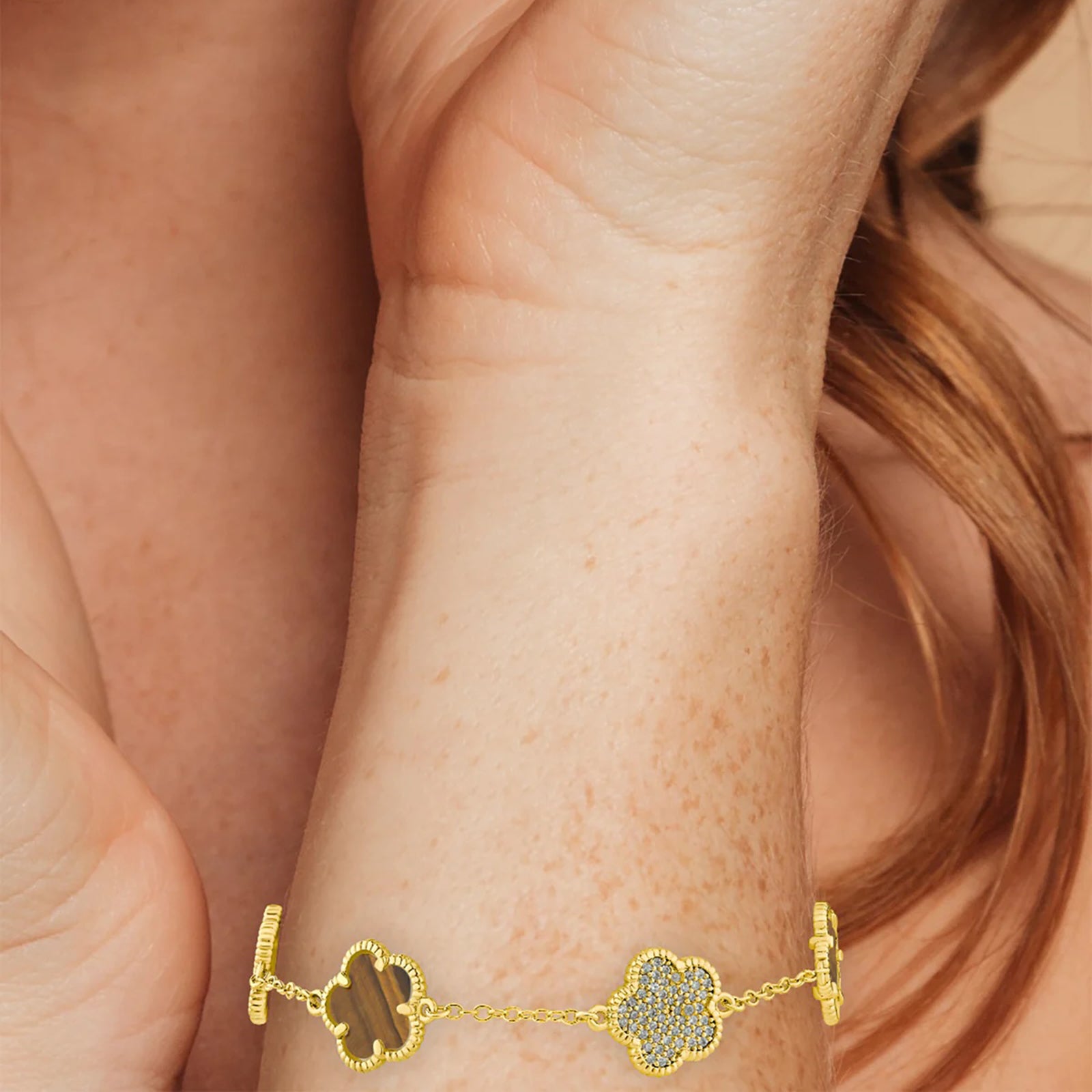 Clover Station Bracelet