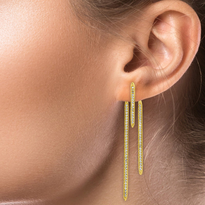 Triple Bar Earrings