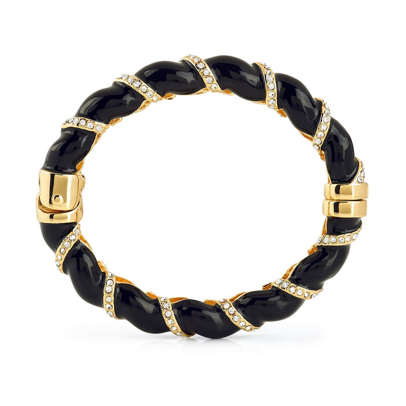 Twist Magnet Closure Bangle