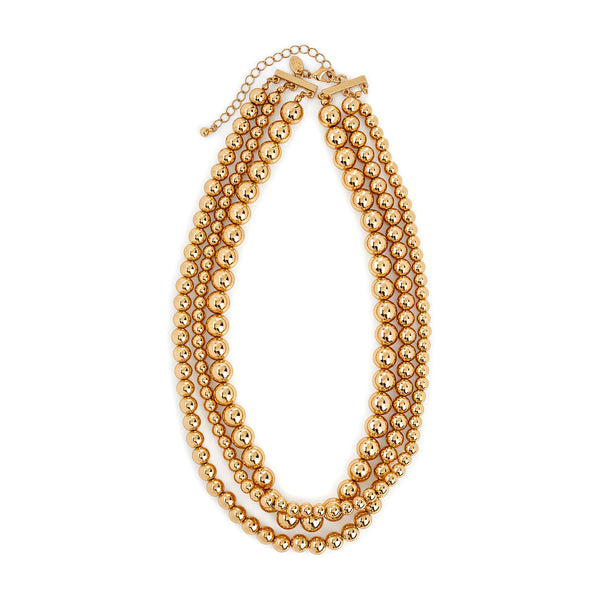 Golden Bead Necklace