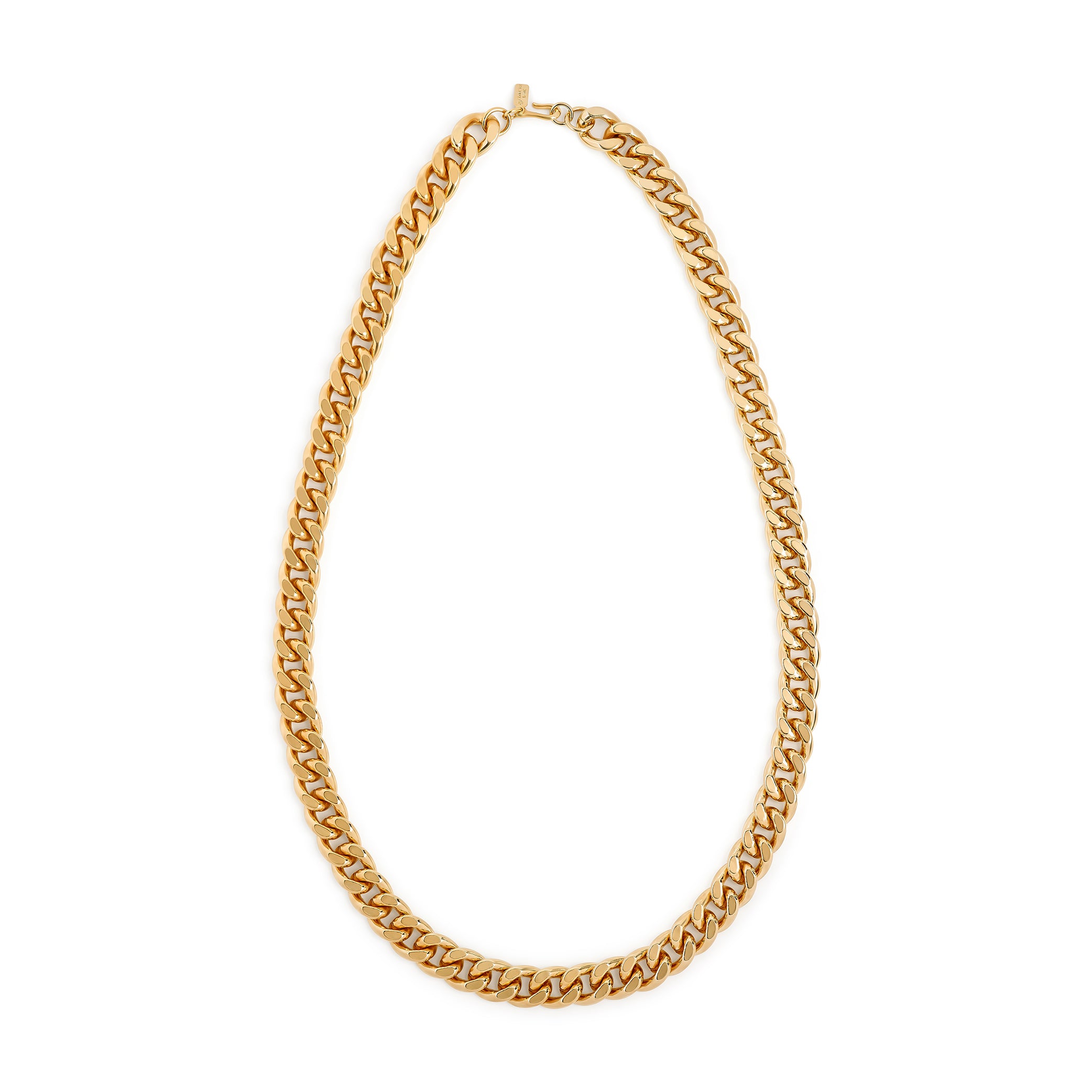 Gold Hook Clasp Chain Necklace