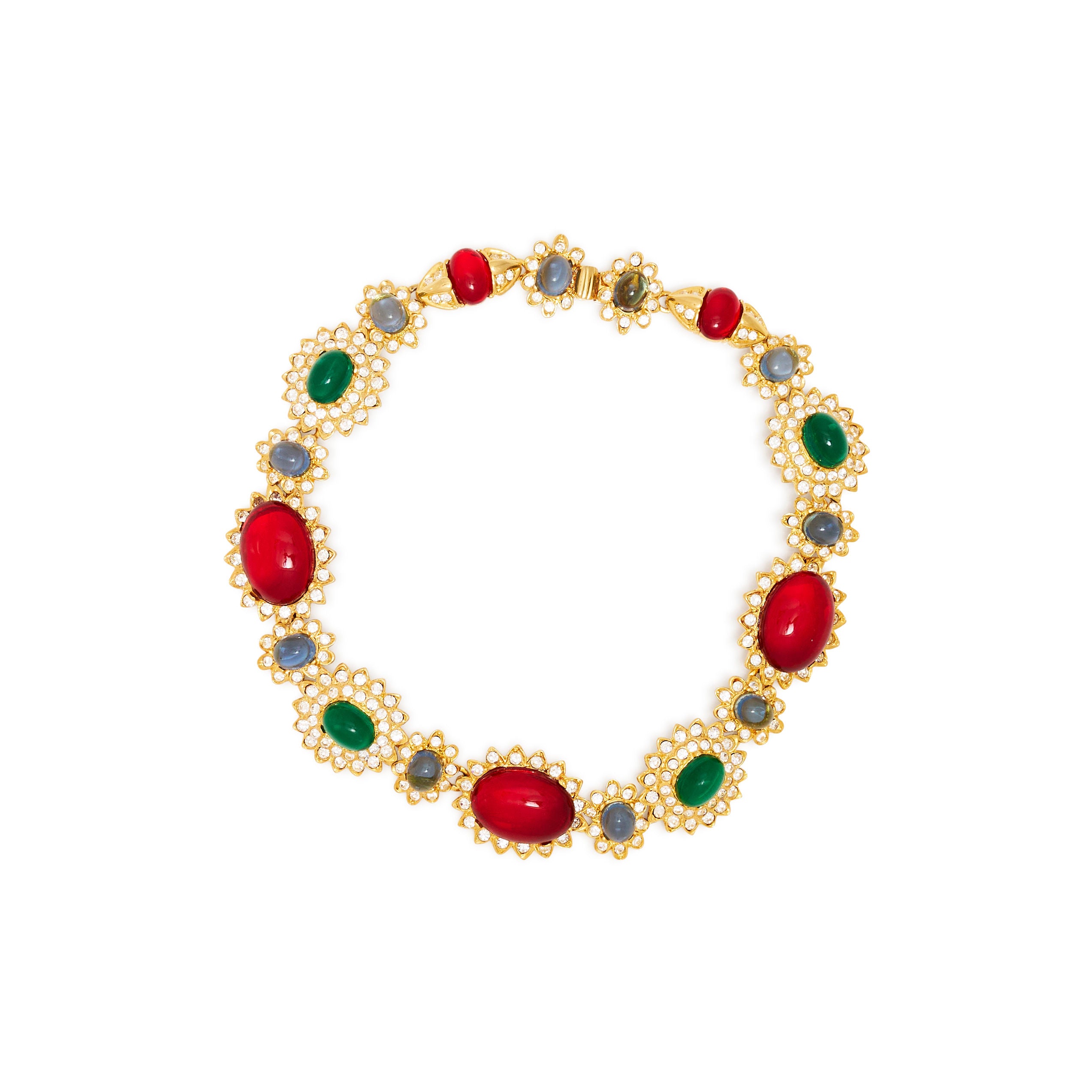 Gold & Gemstone Necklace