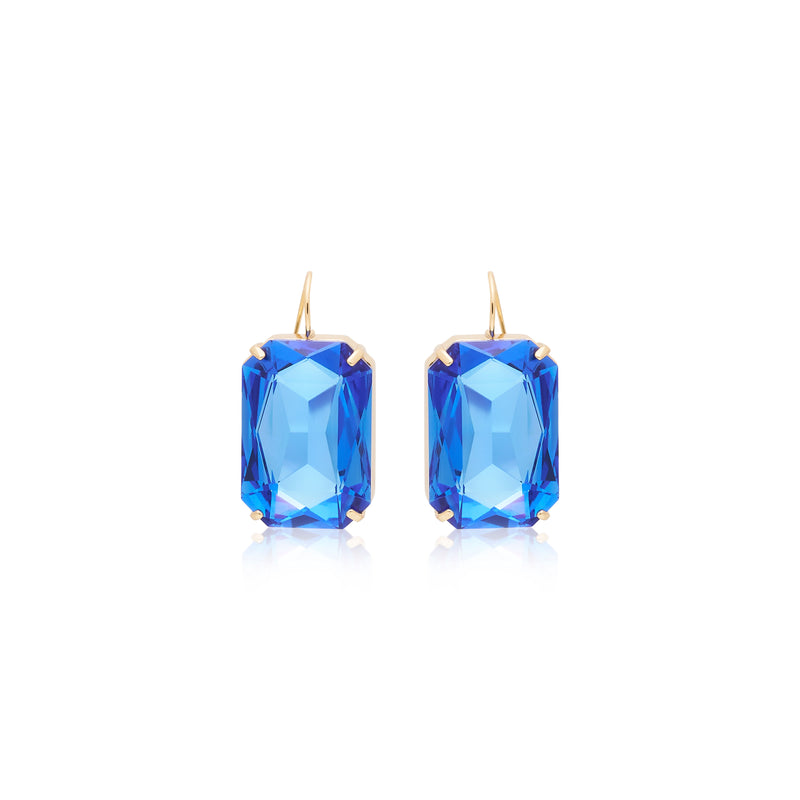 Sapphire Hook Earrings