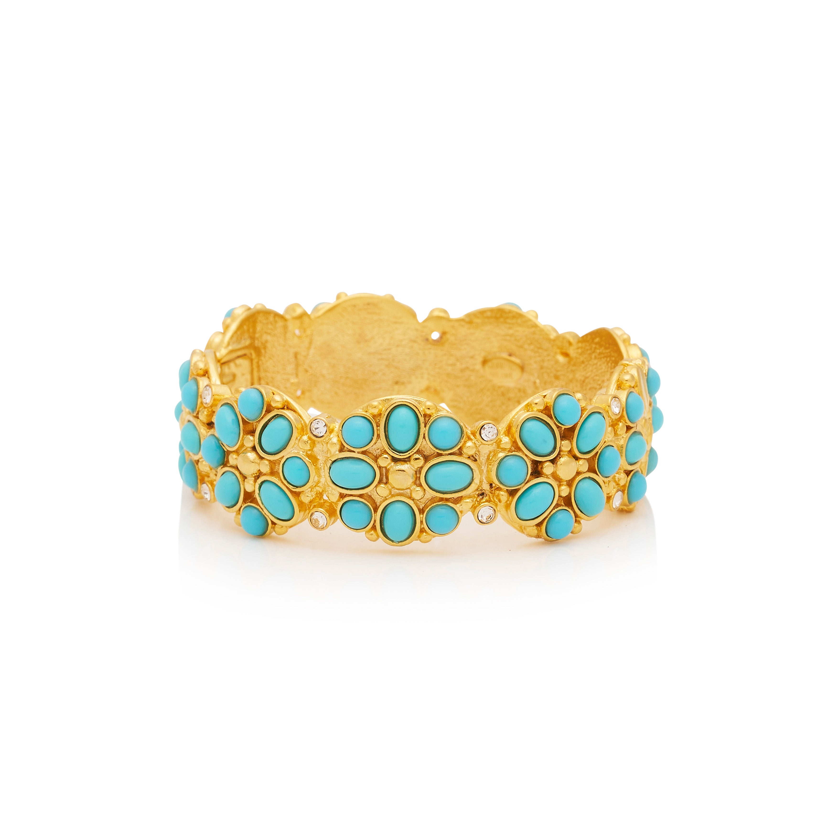 Gold & Turquoise Bracelet