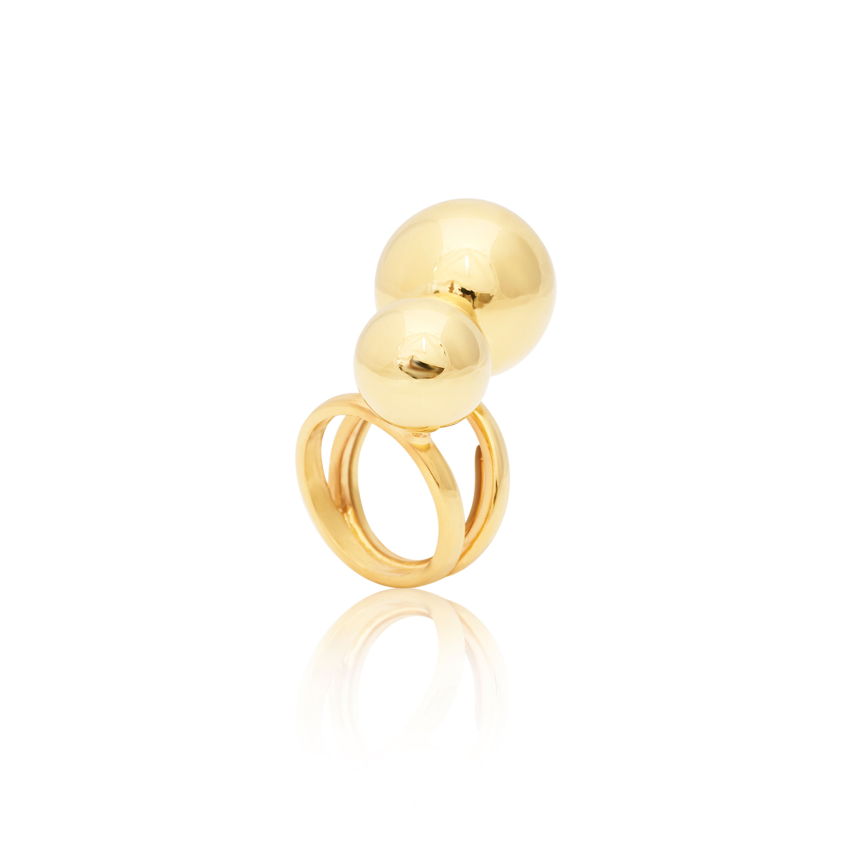 Double Ball Adjustable Ring