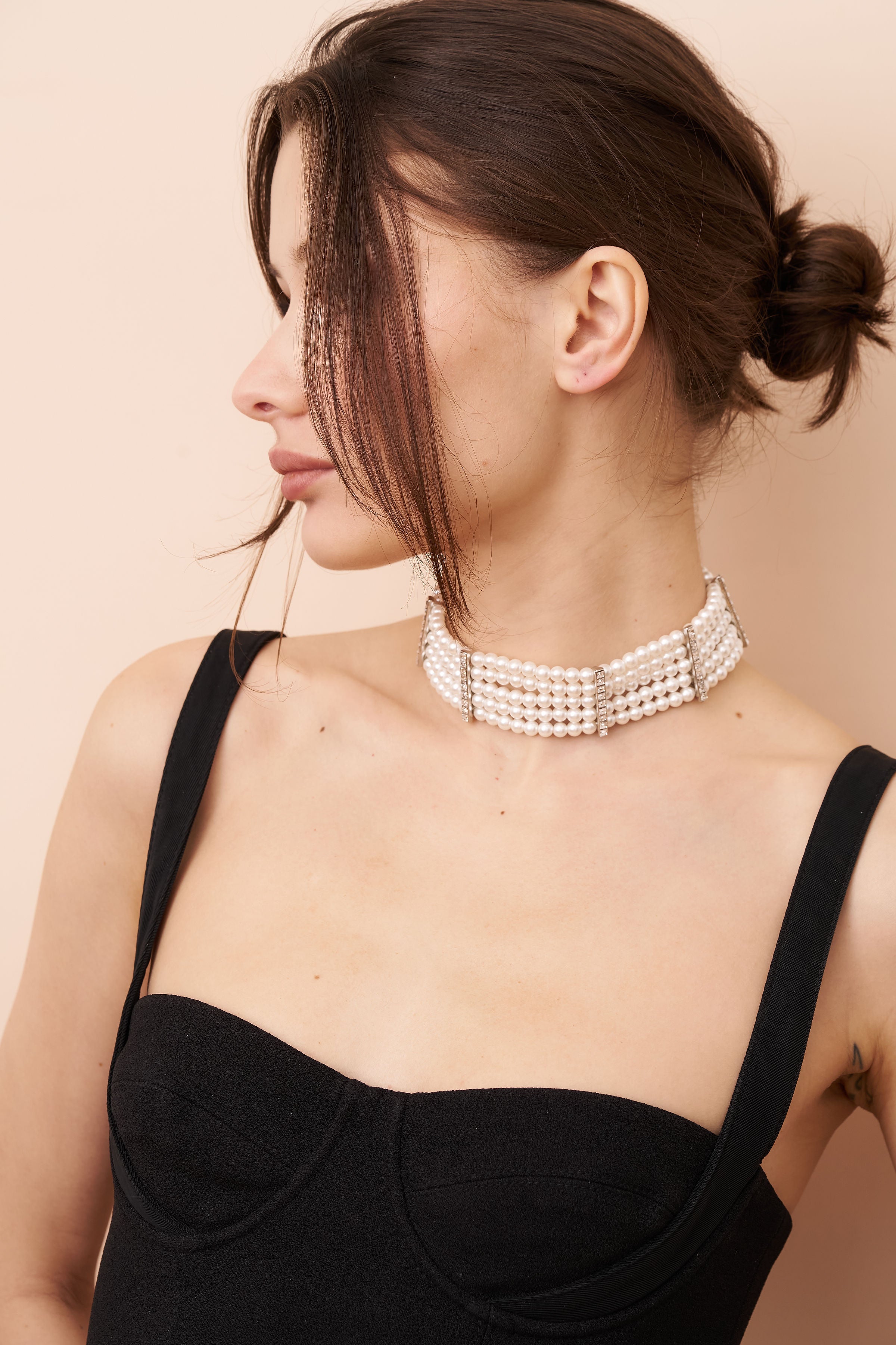 Pearl Choker Necklace