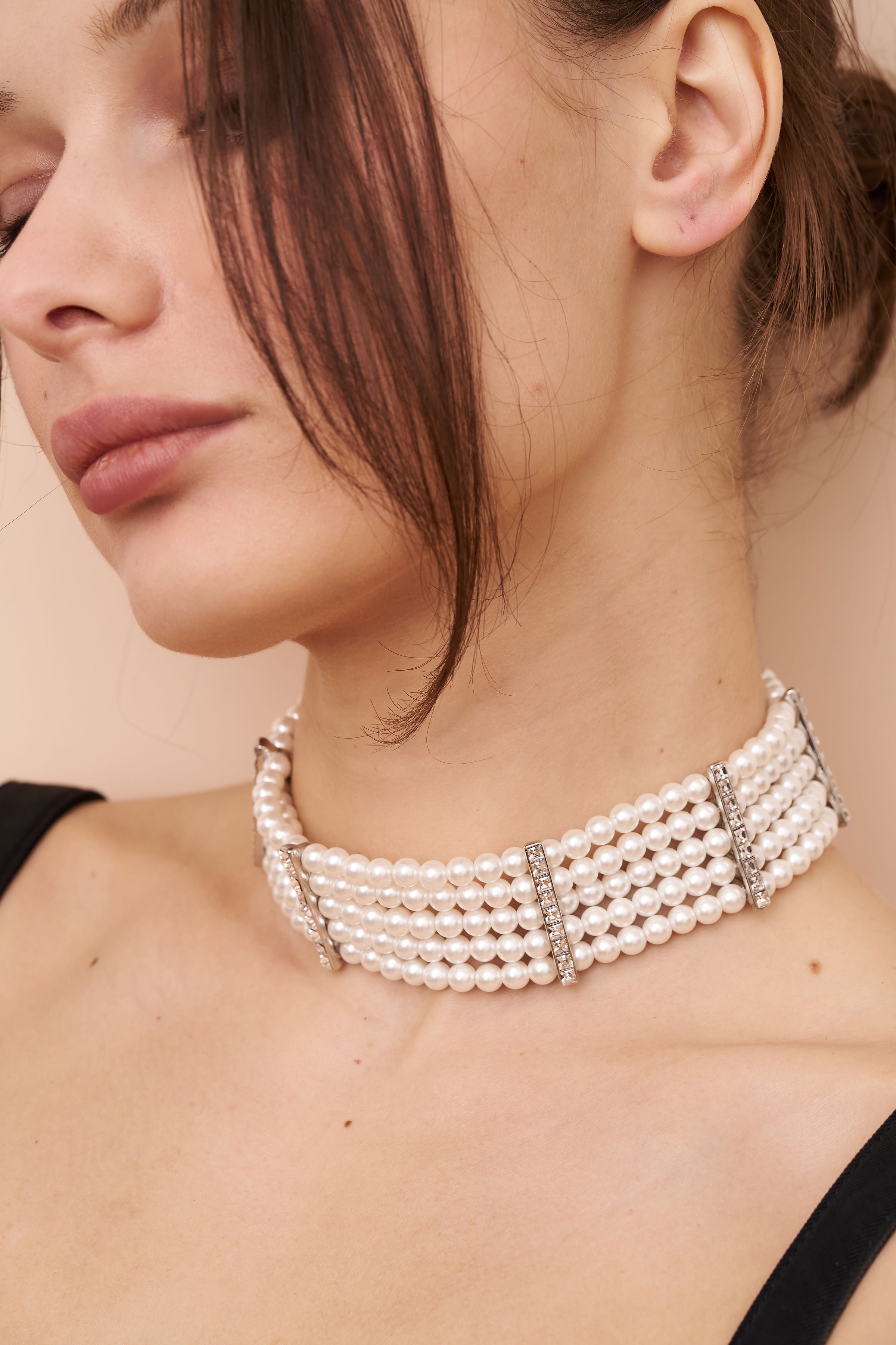 Pearl Choker Necklace