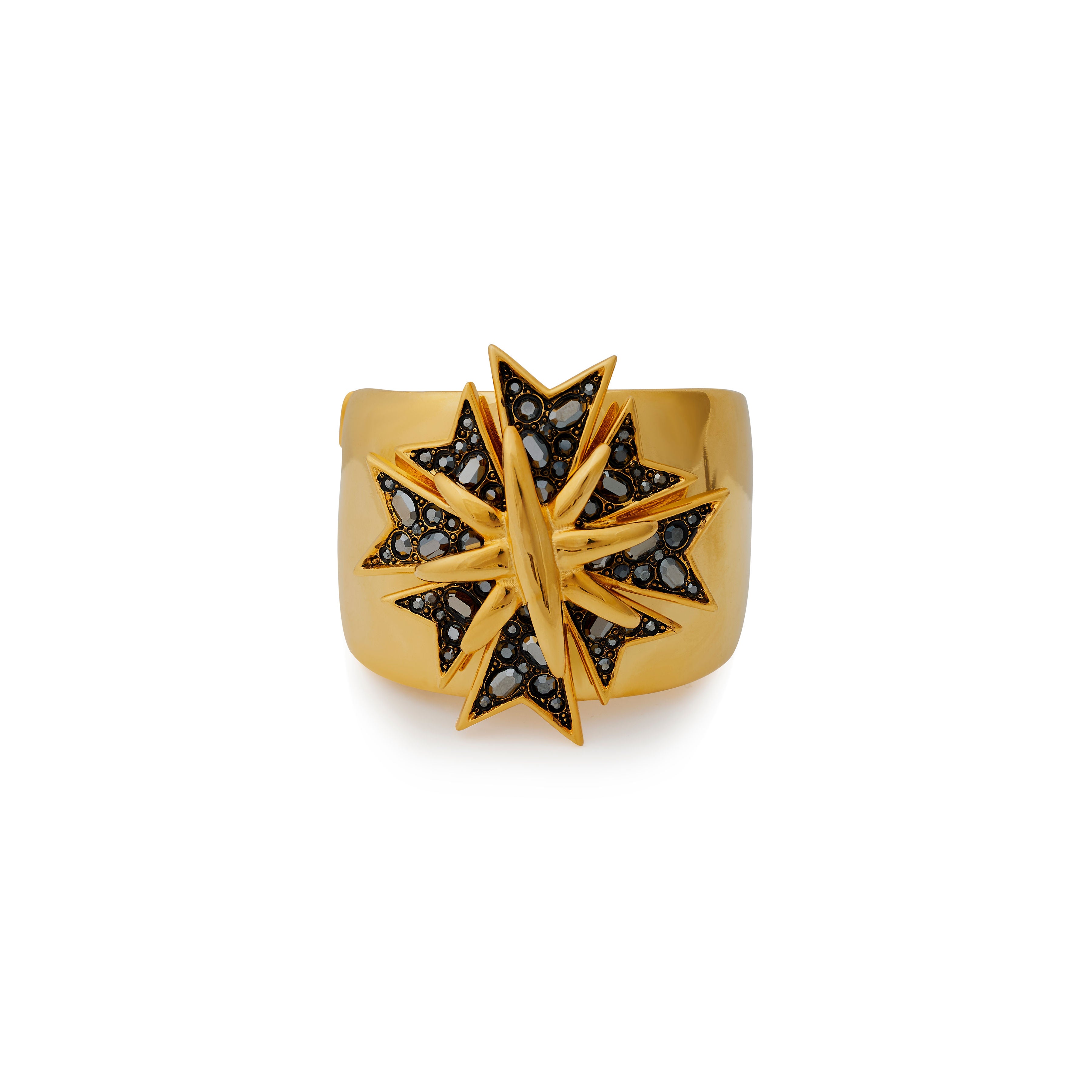 Gold Maltese Cross Cuff – KennethJayLane.com