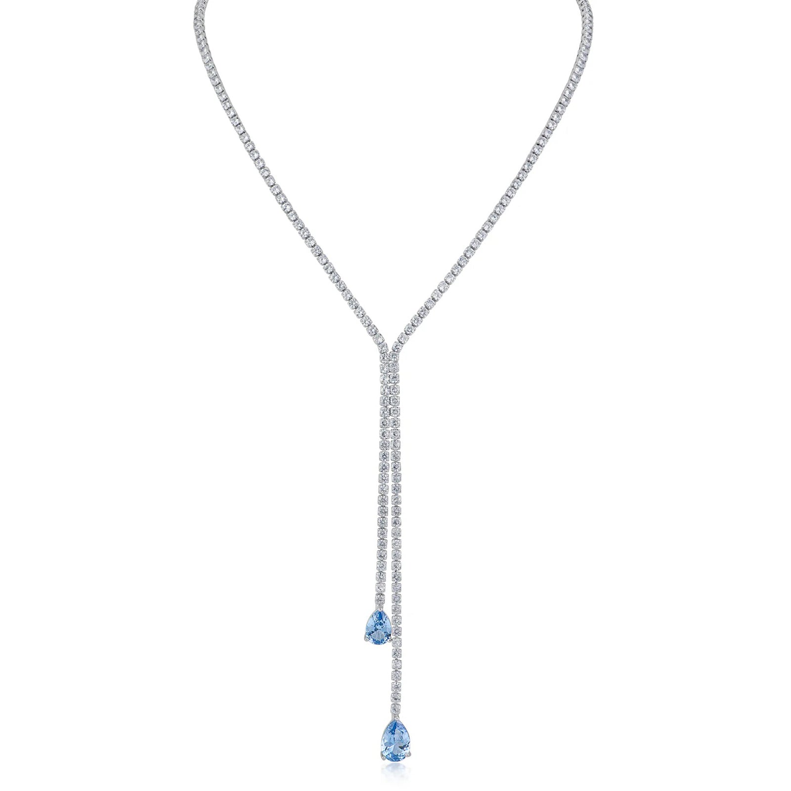 Double Drop Y-Necklace