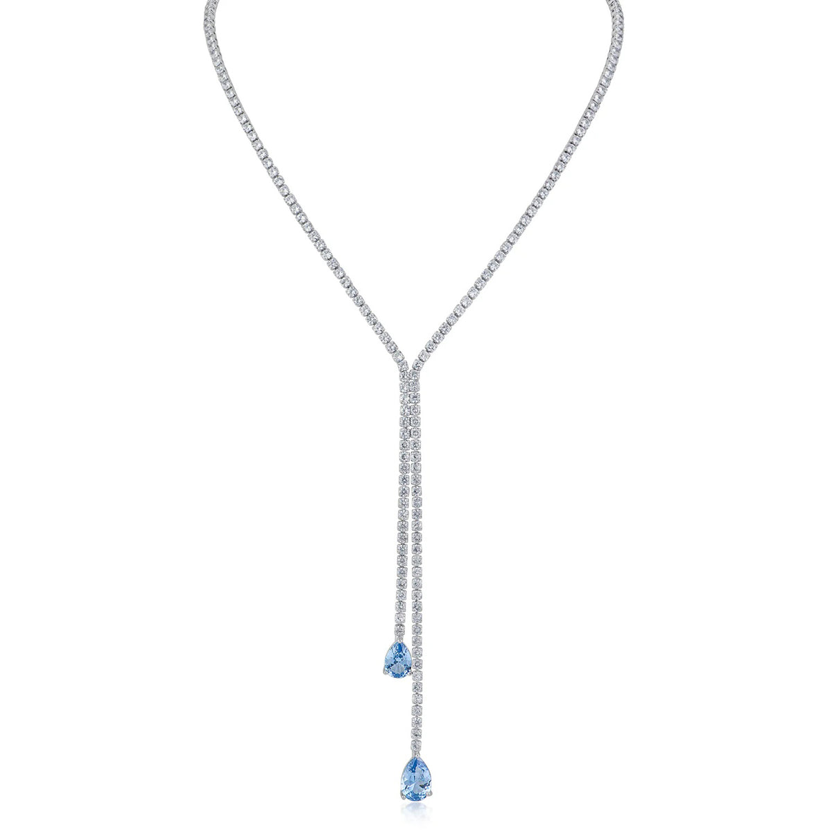 Double Drop Y-Necklace