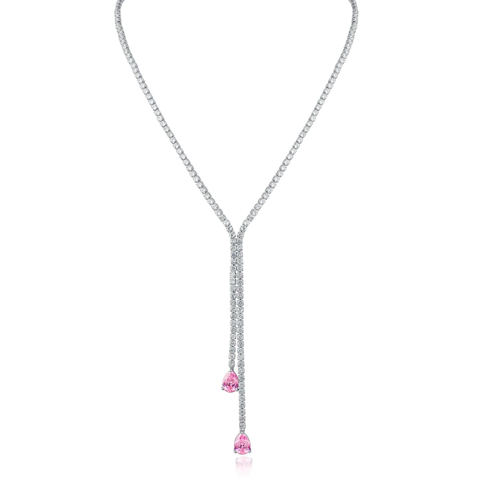 Double Drop Y-Necklace