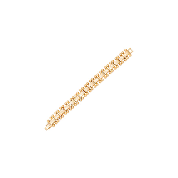 Gold Beaded Bracelet