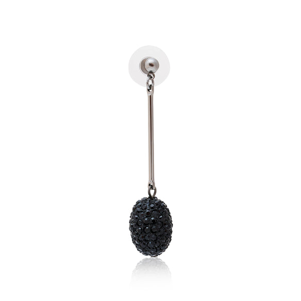 Midnight Pave Drop Earrings