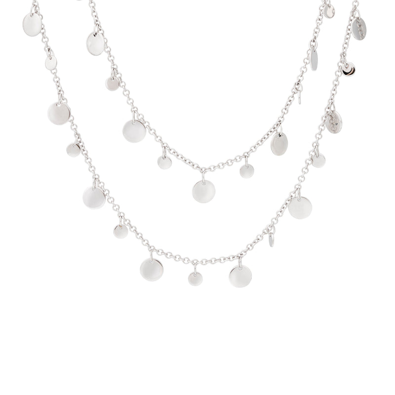 925 Silver w/ Multi Circles Necklace